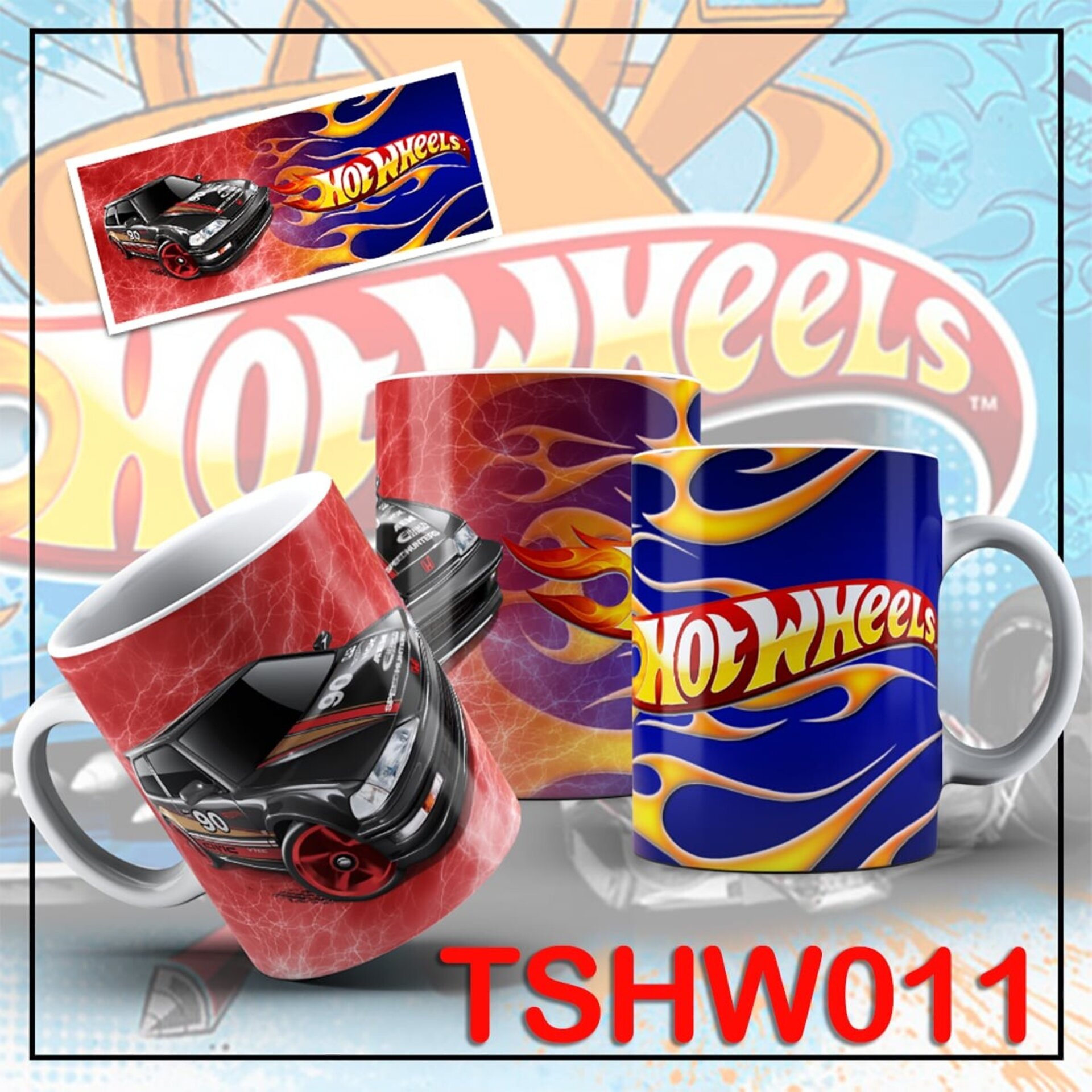Tazas HOT WHEELS - 11