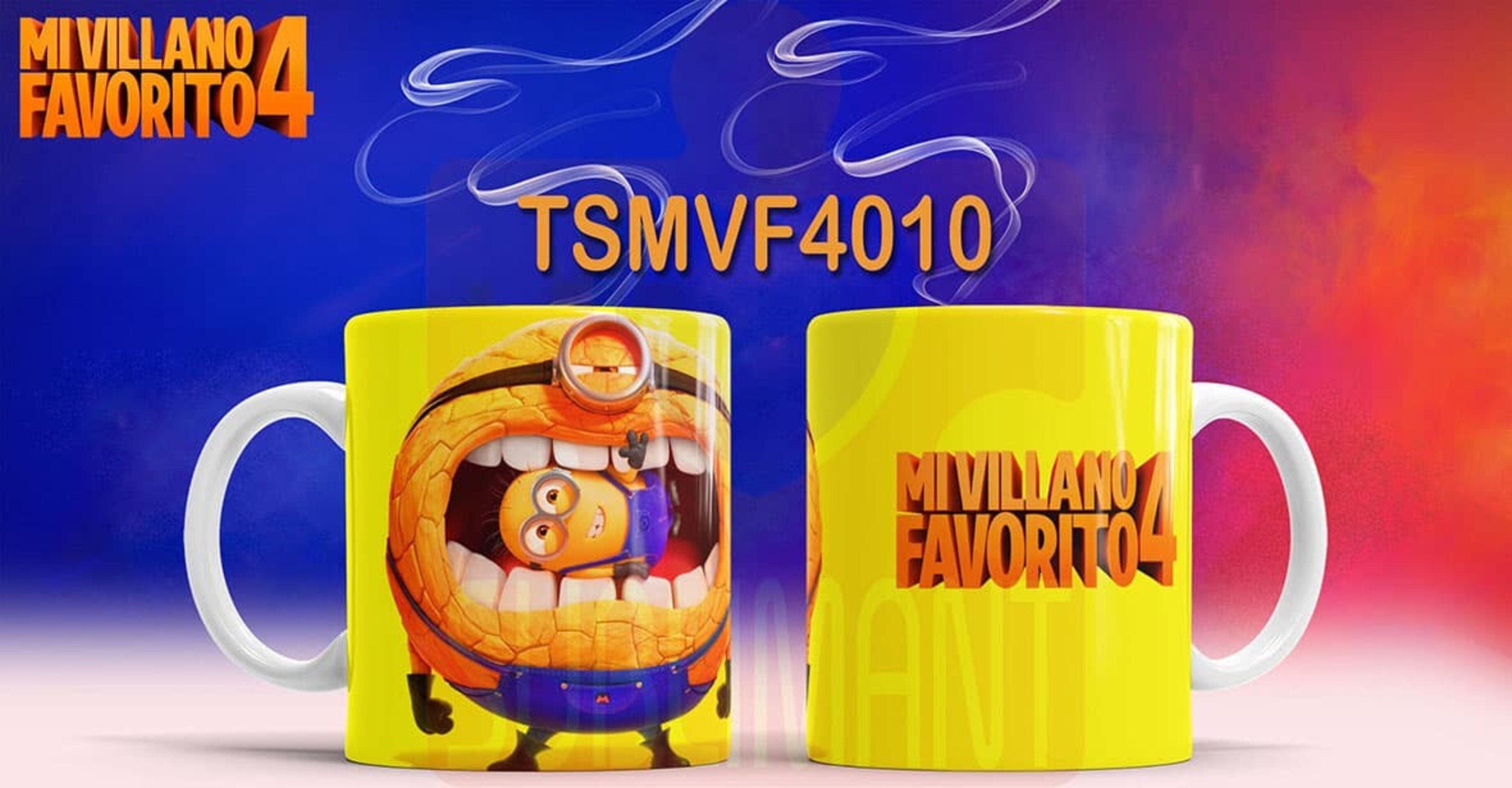 Tazas MI VILLANO FAVORITO 4 - 10