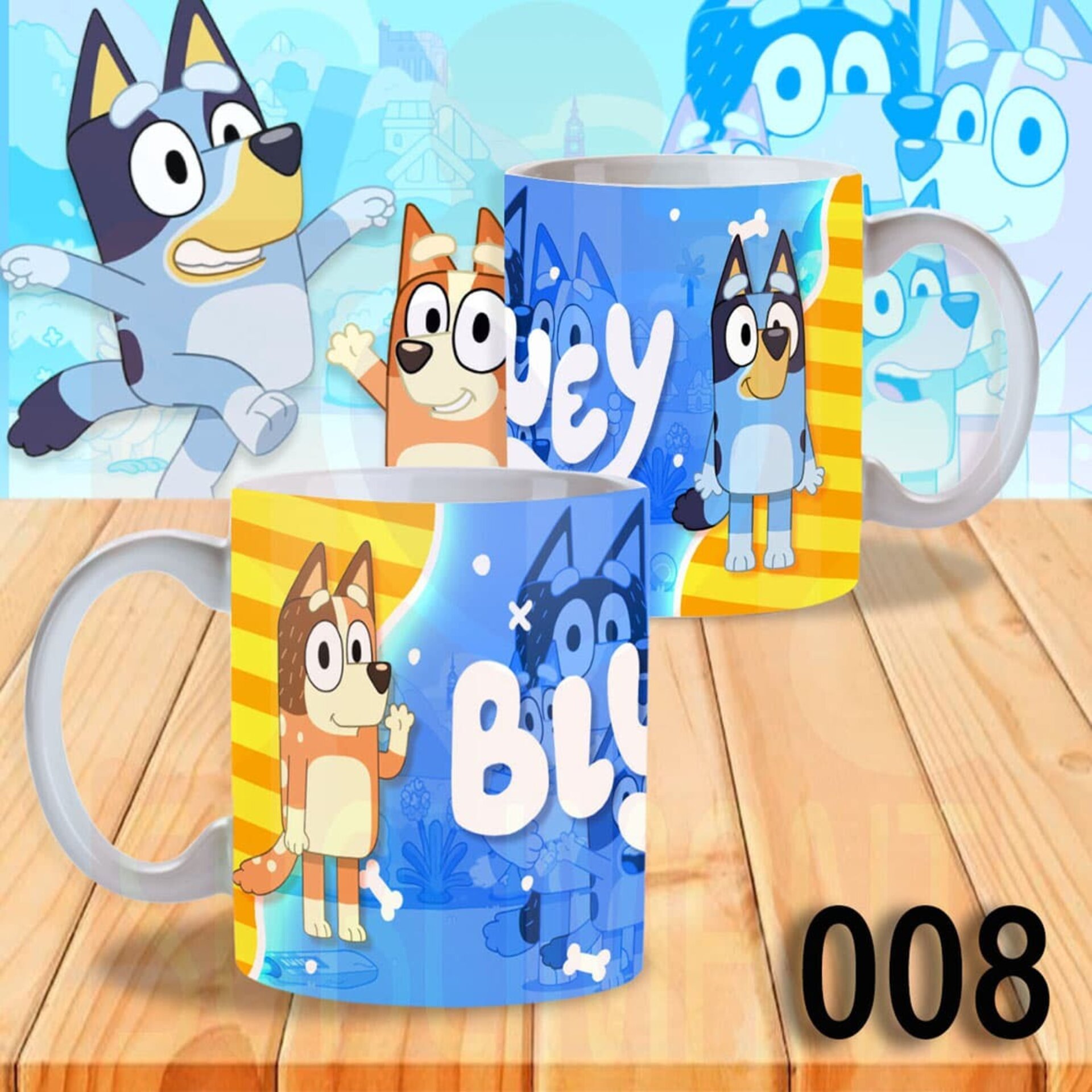 Tazas BLUEY - 8