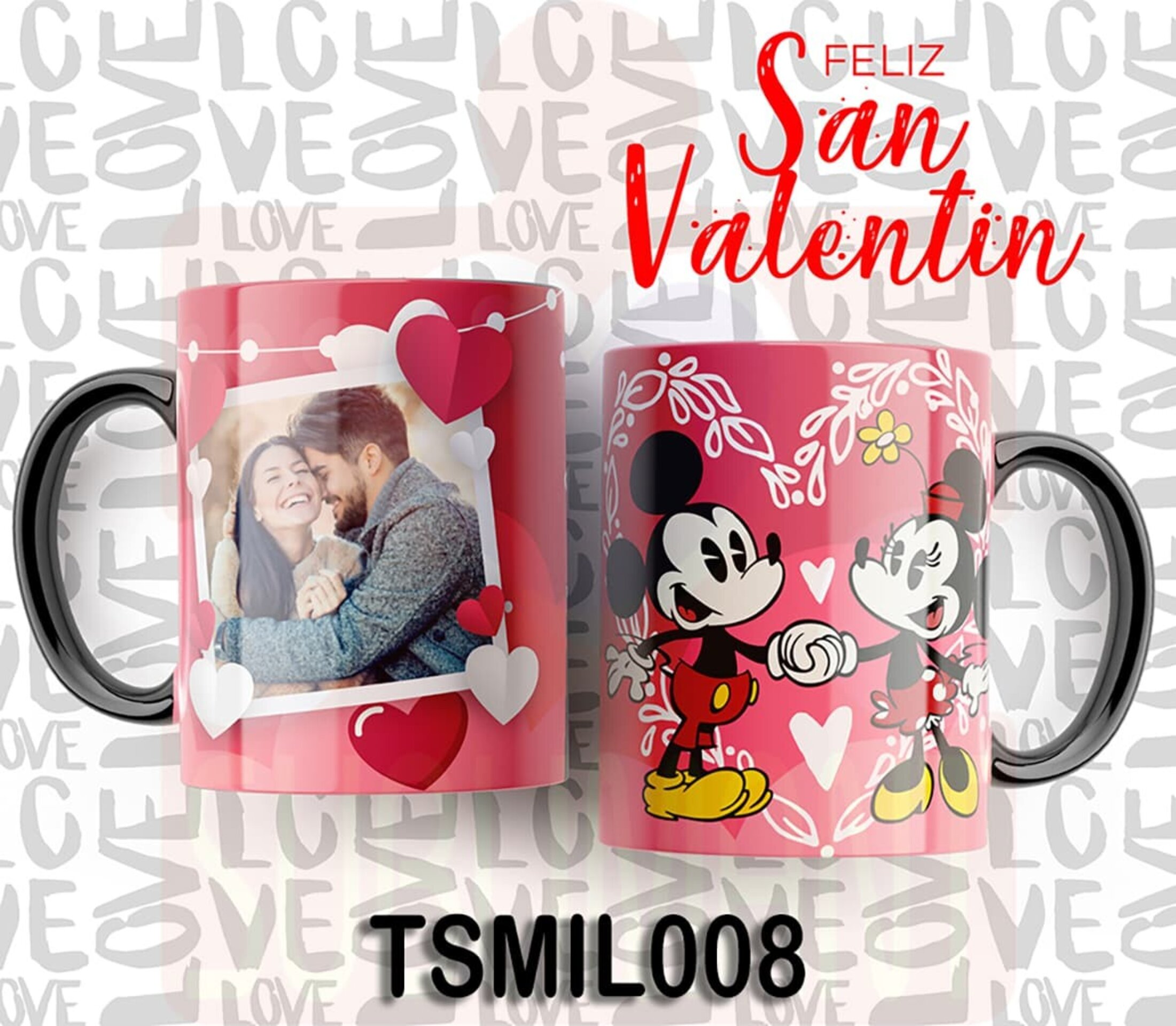 Tazas MICKEY LOVE - 8