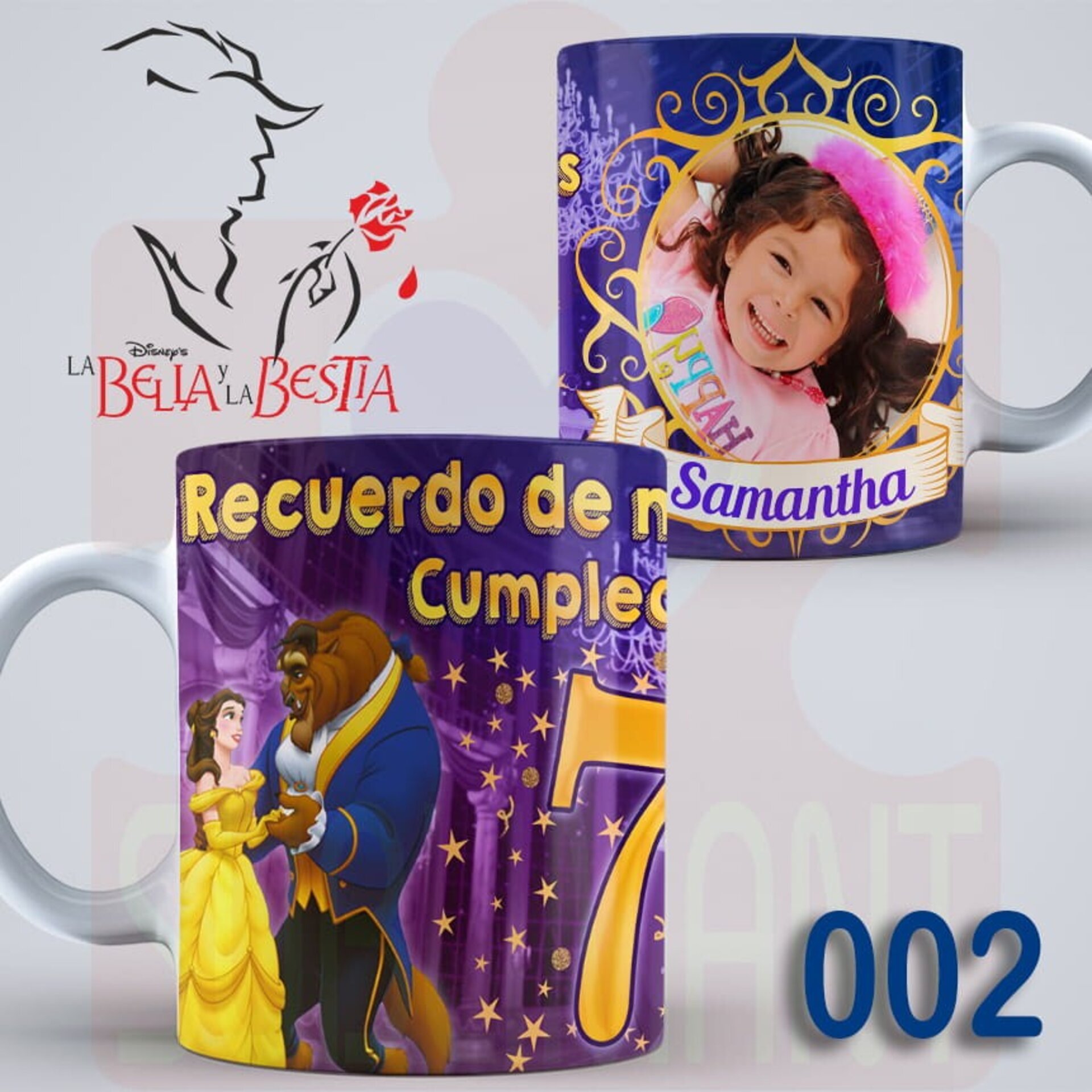 Tazas LA BELLA Y LA BESTIA - 2