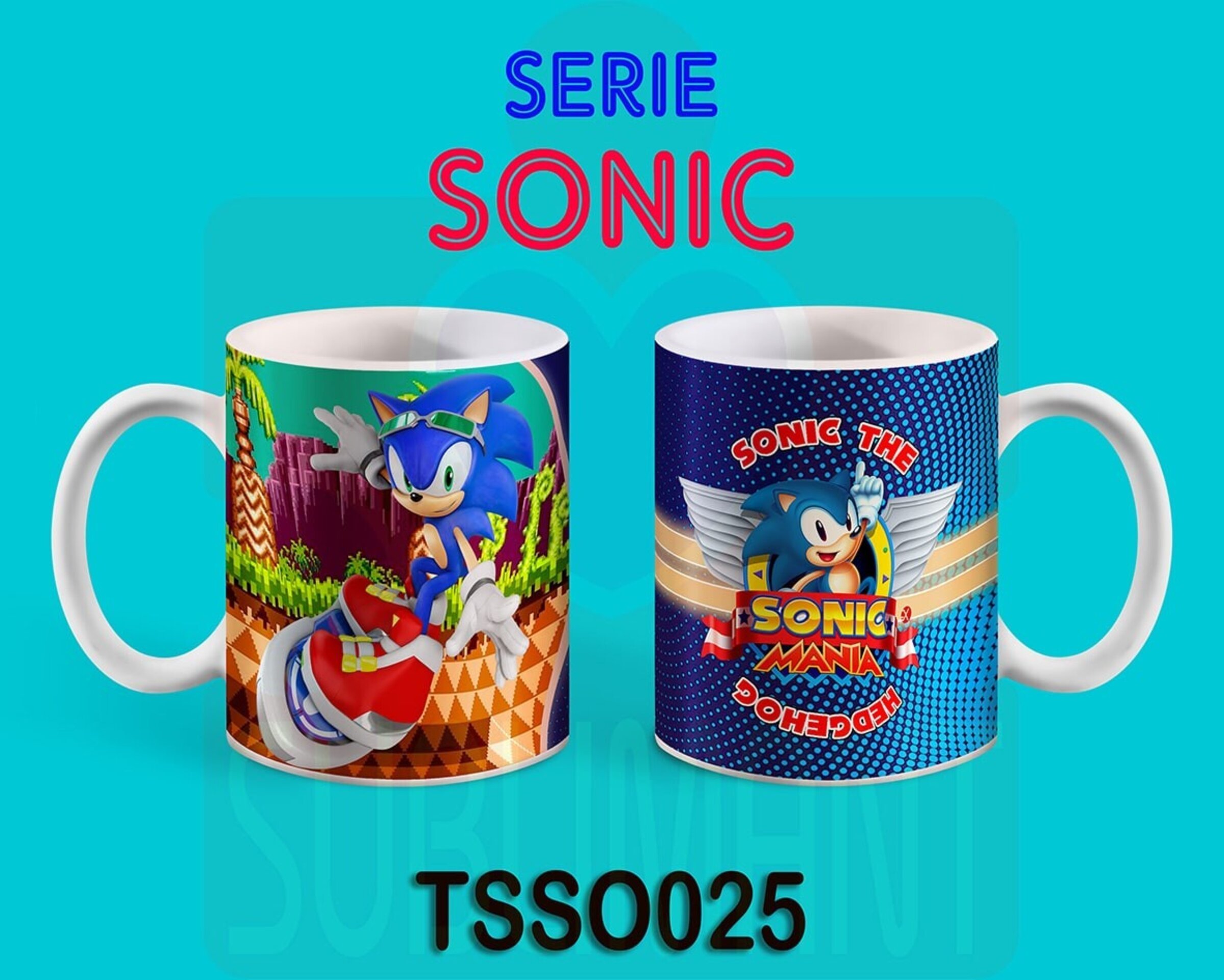 Tazas SONIC GAMES - 25