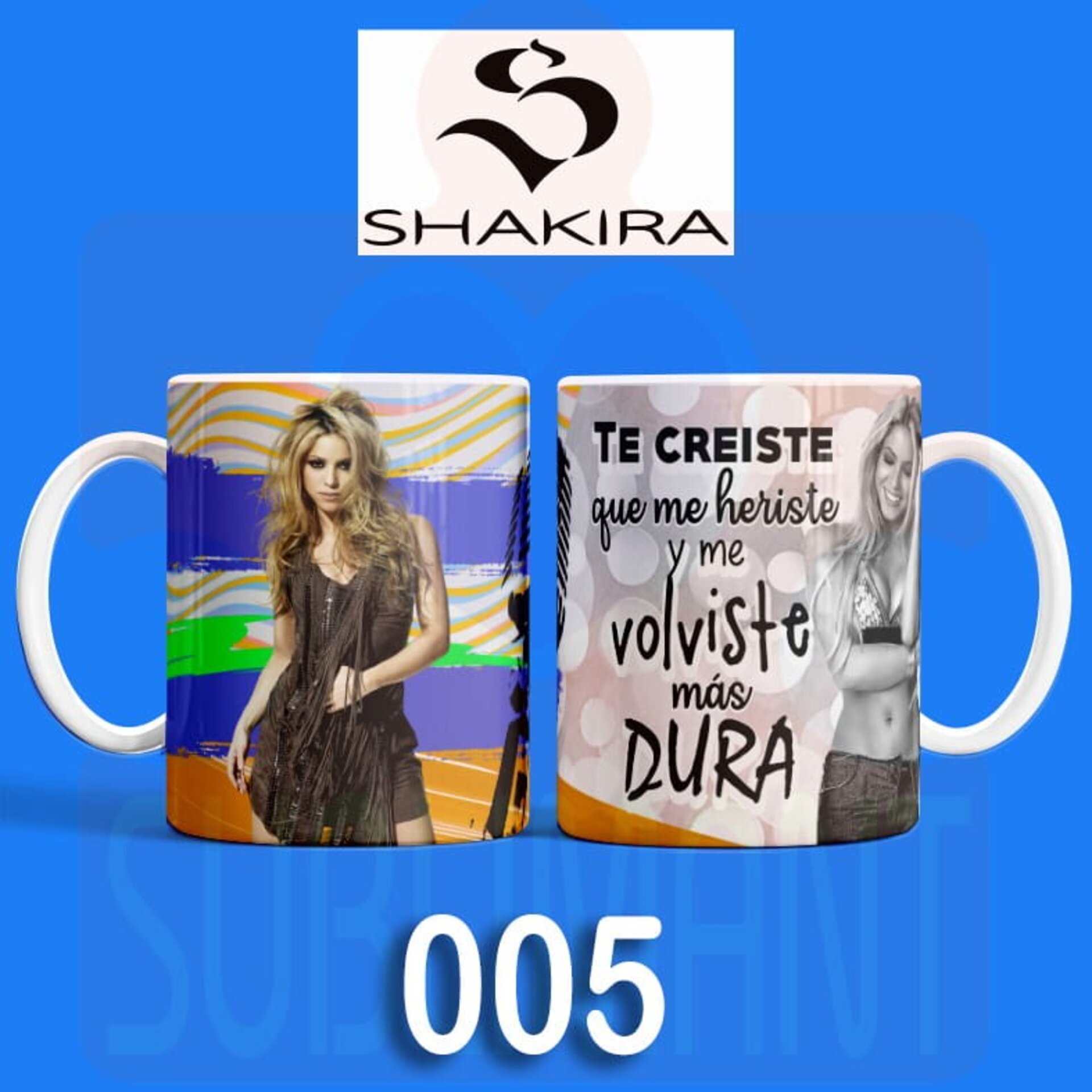 Tazas SHAKIRA - 5