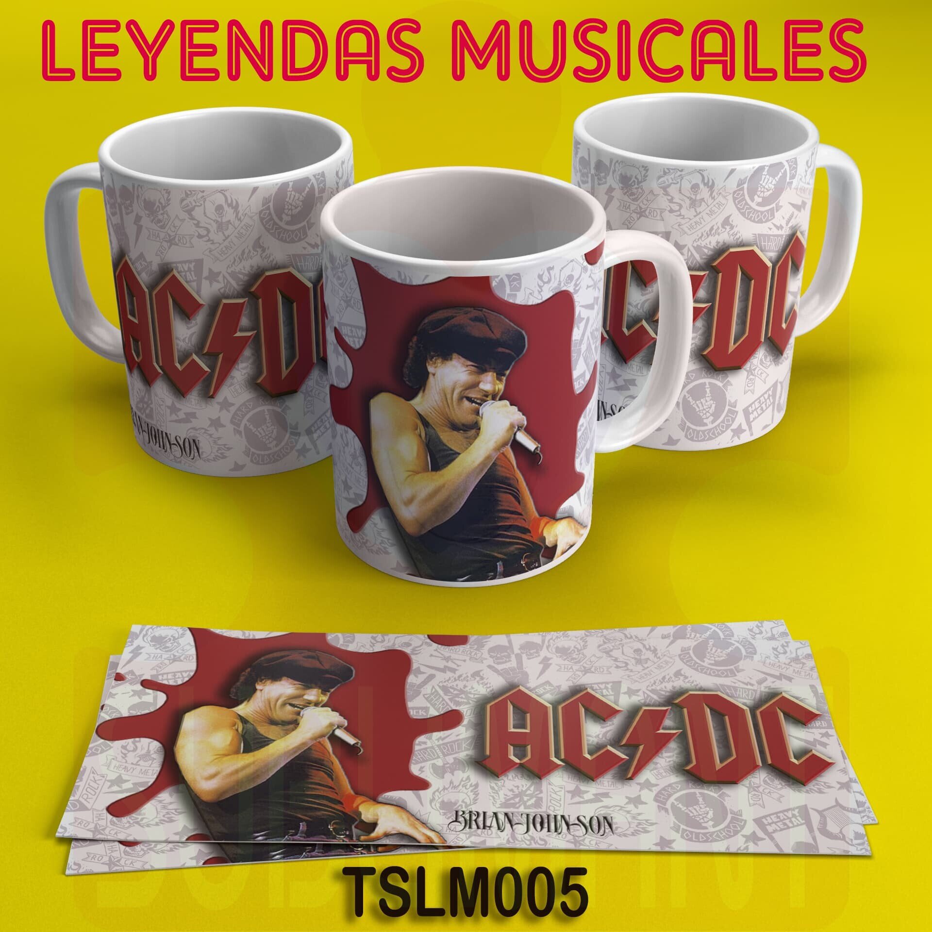 Tazas LEYENDAS MUSICALES - 5