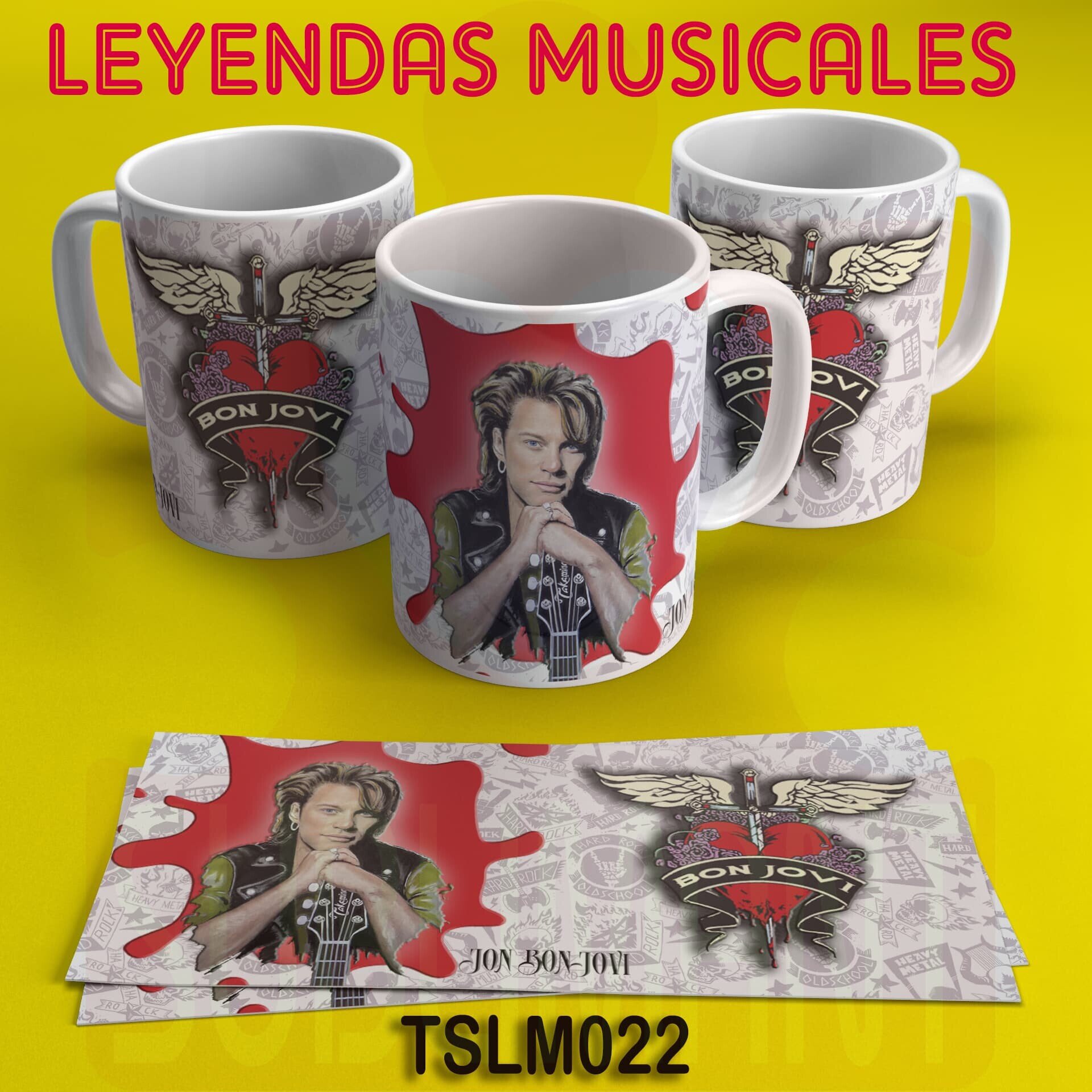 Tazas LEYENDAS MUSICALES - 22