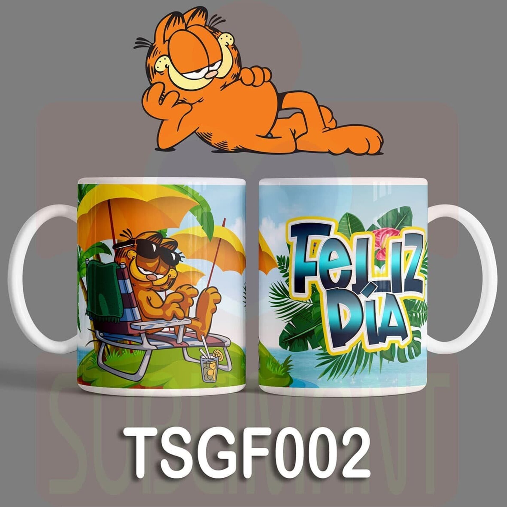 Tazas GARFIELD - 2