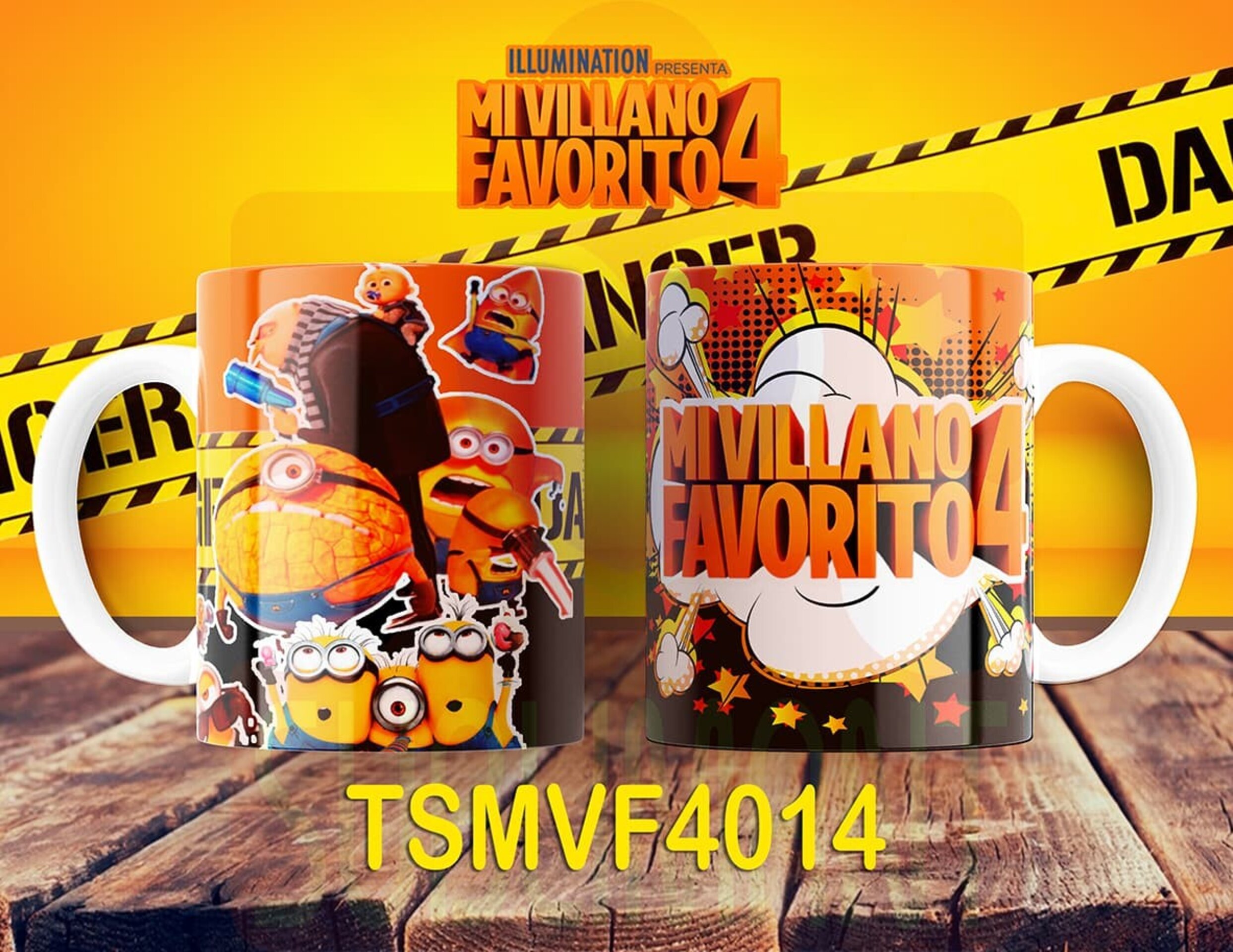 Tazas MI VILLANO FAVORITO 4 - 14
