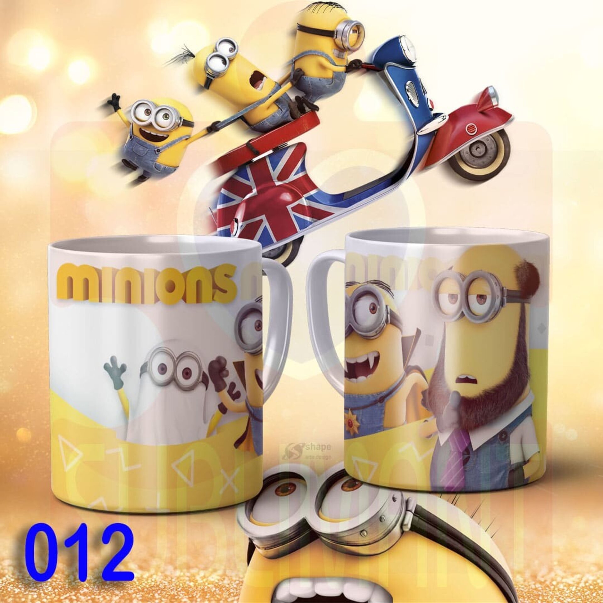 Tazas LOS MINIONS - 12