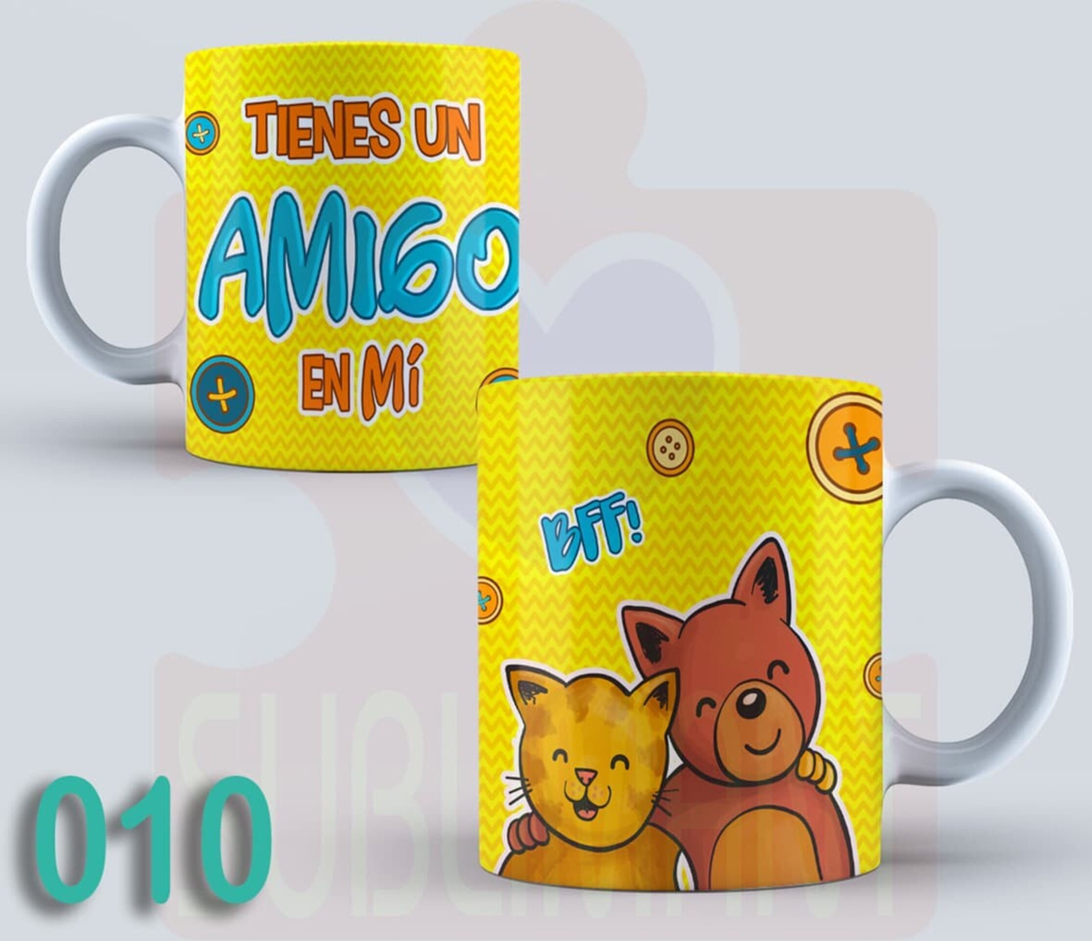 Tazas AMISTAD - 10