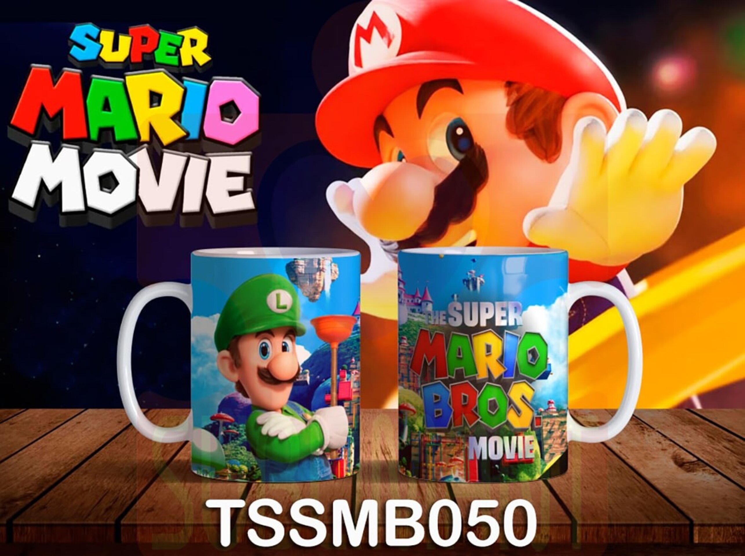 Tazas MARIO BROS - 50