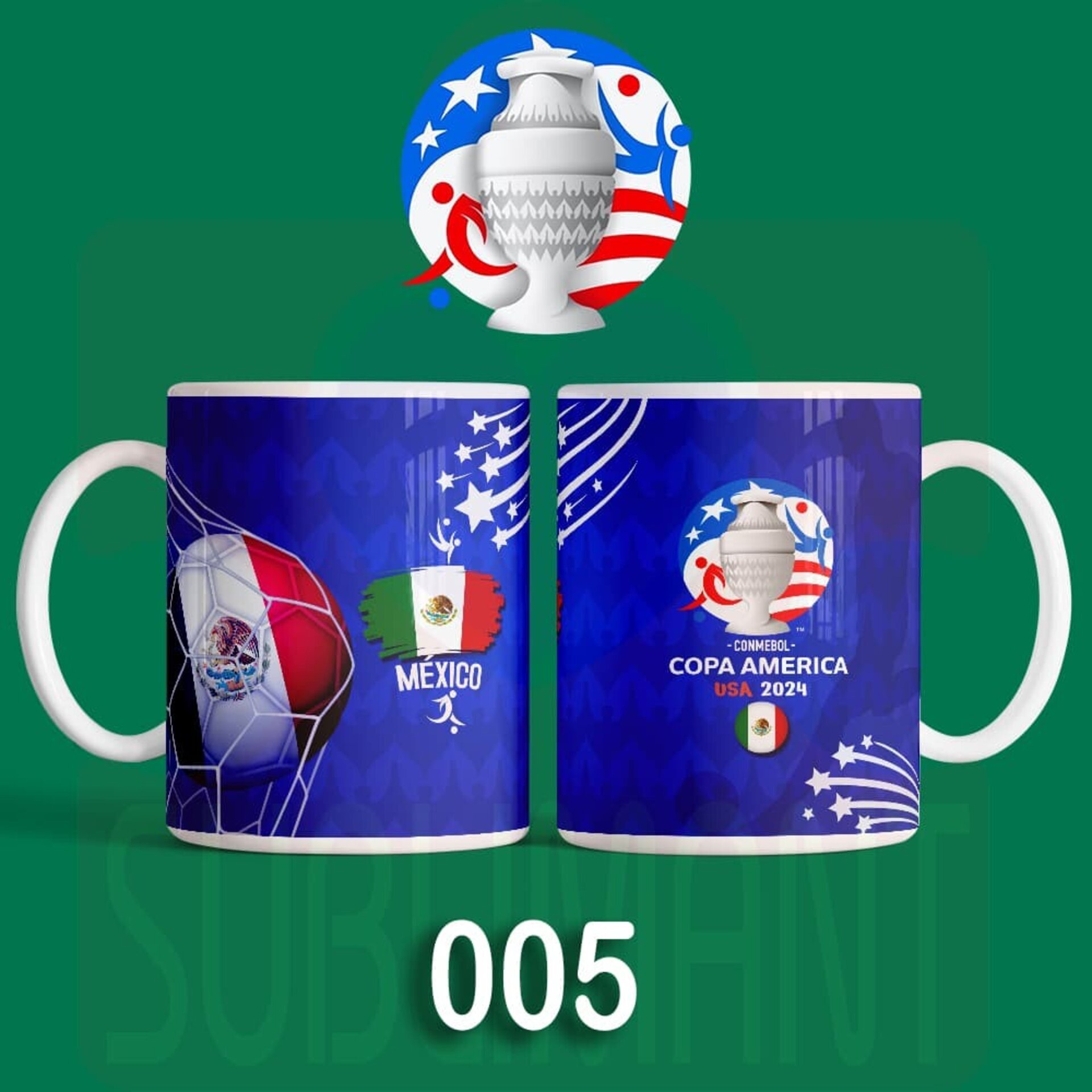 Tazas COPA AMÉRICA 2024 - 5