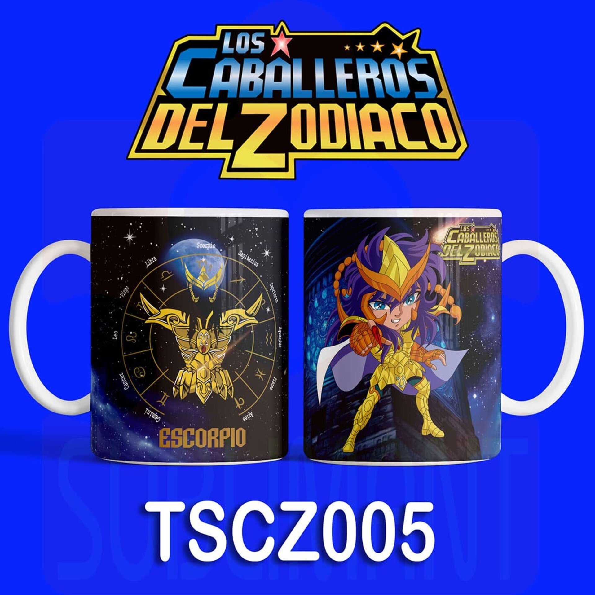 Tazas CABALLEROS DEL ZODIACO - 5