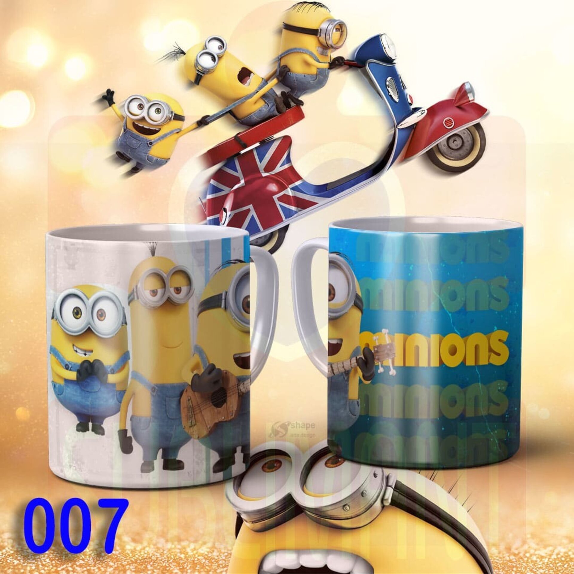 Tazas LOS MINIONS - 7