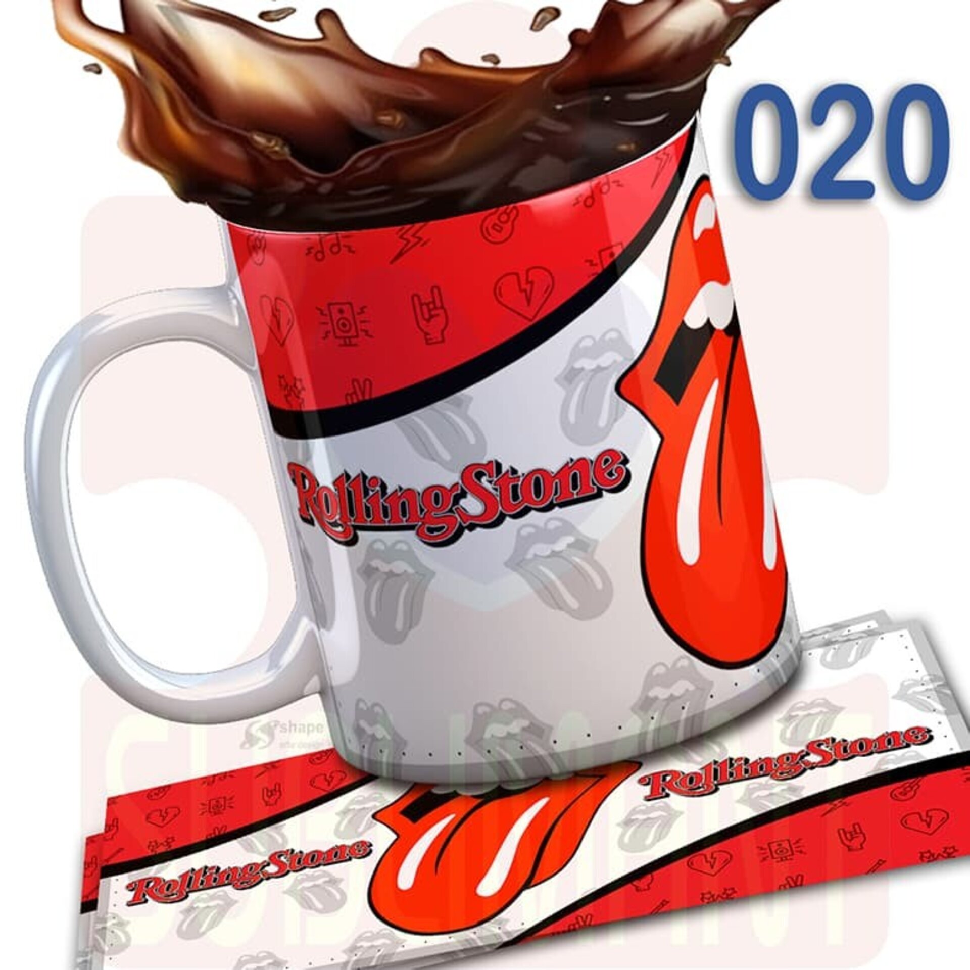 Tazas BANDAS DE ROCK - 20