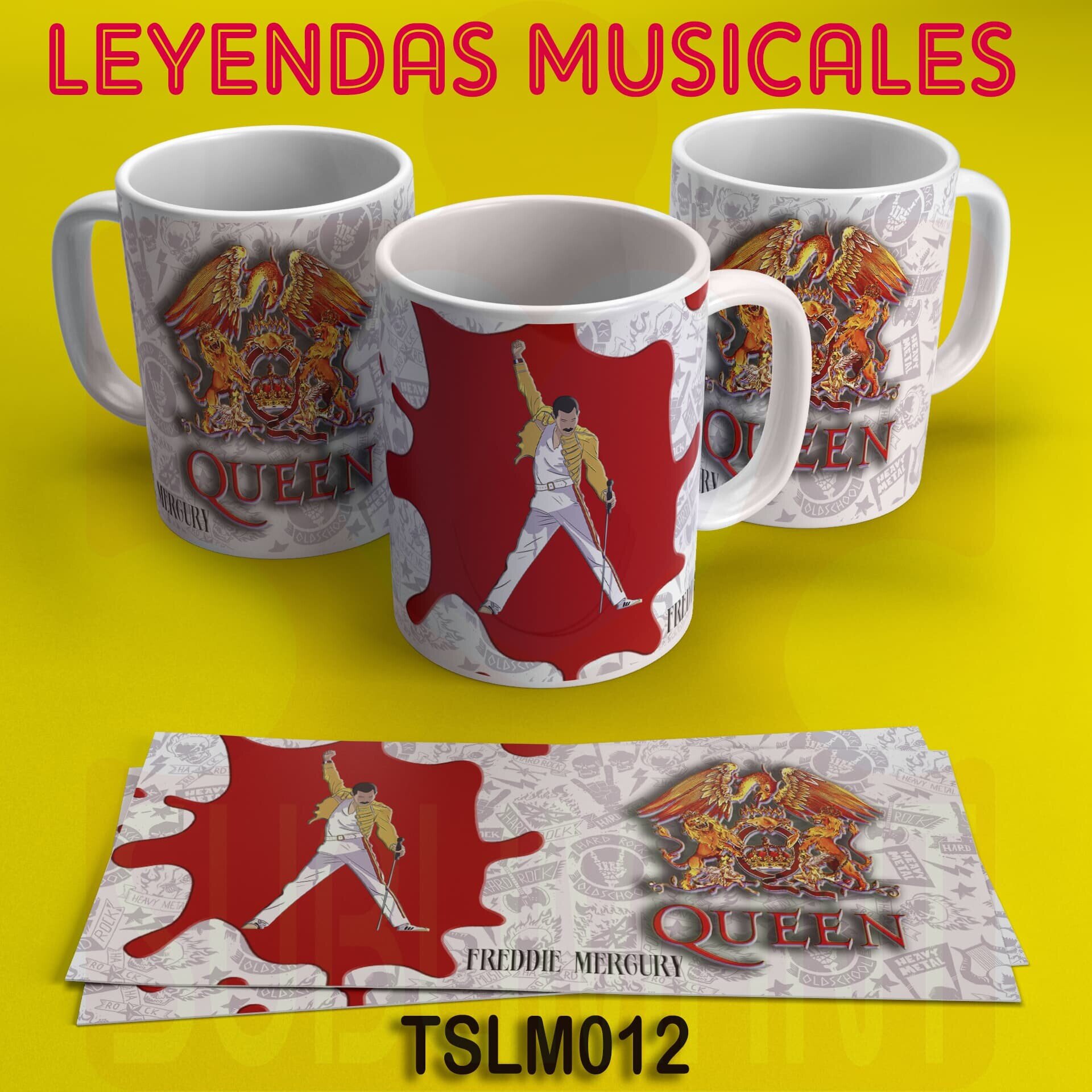 Tazas LEYENDAS MUSICALES - 12