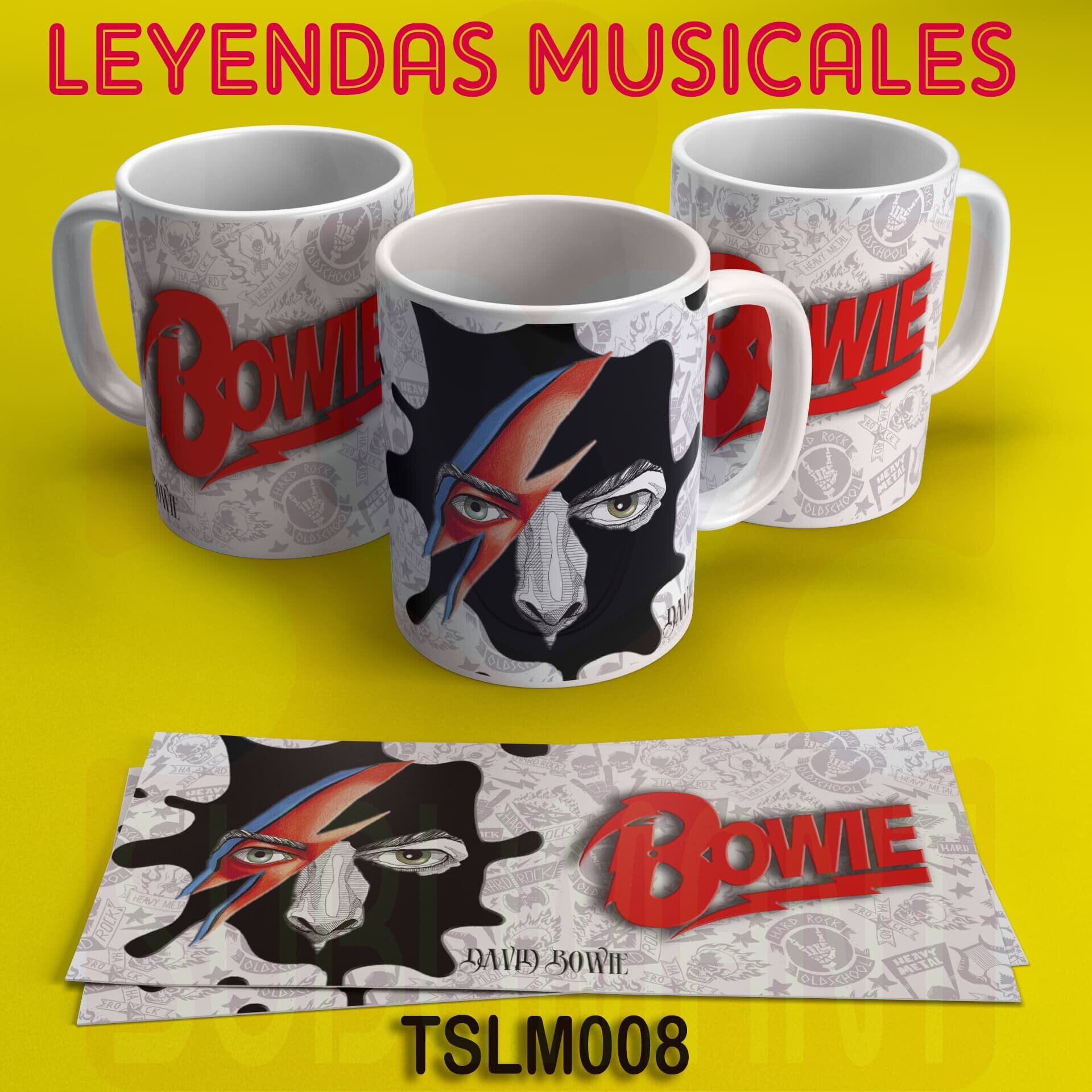 Tazas LEYENDAS MUSICALES - 8