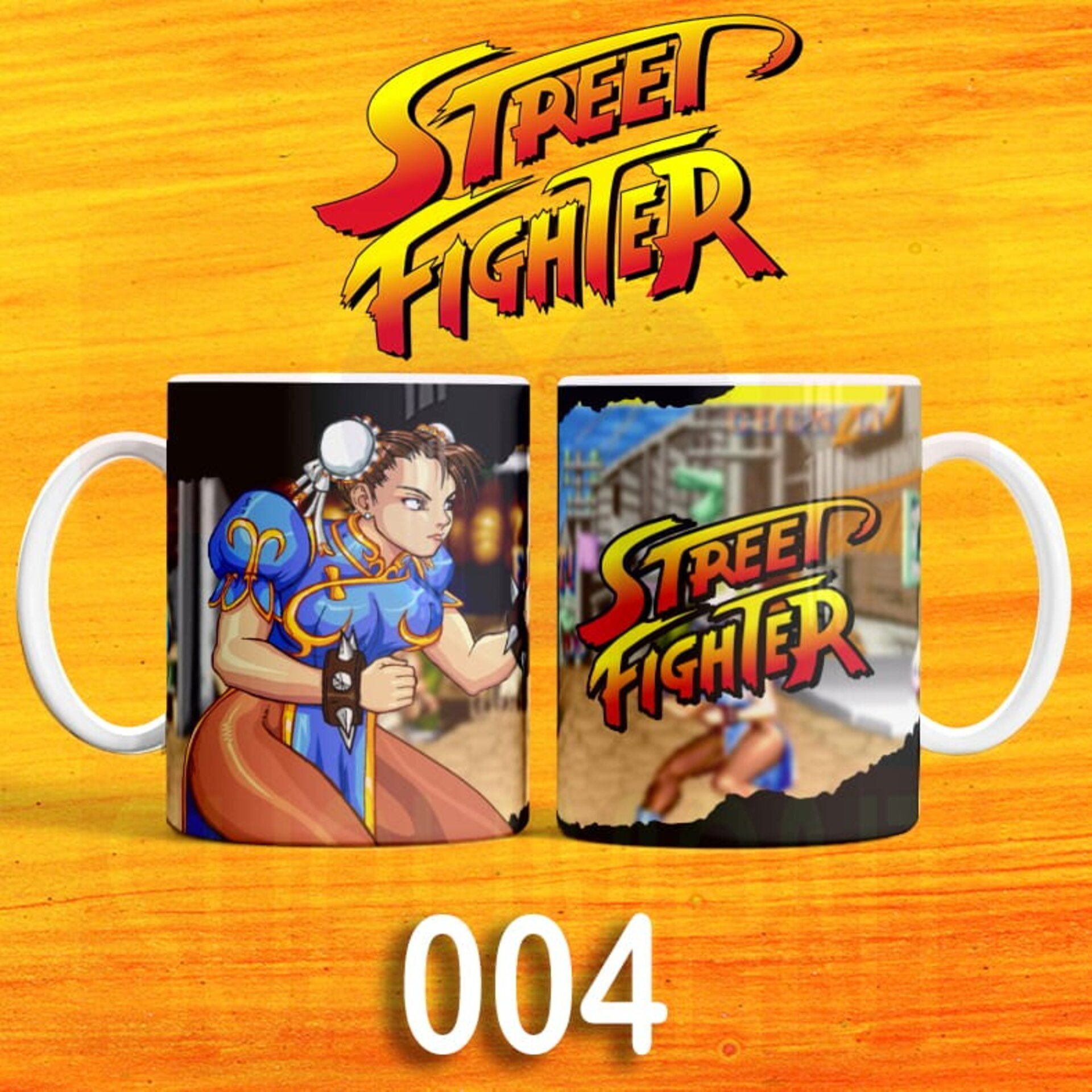 Tazas STREET FIGHTER - 4