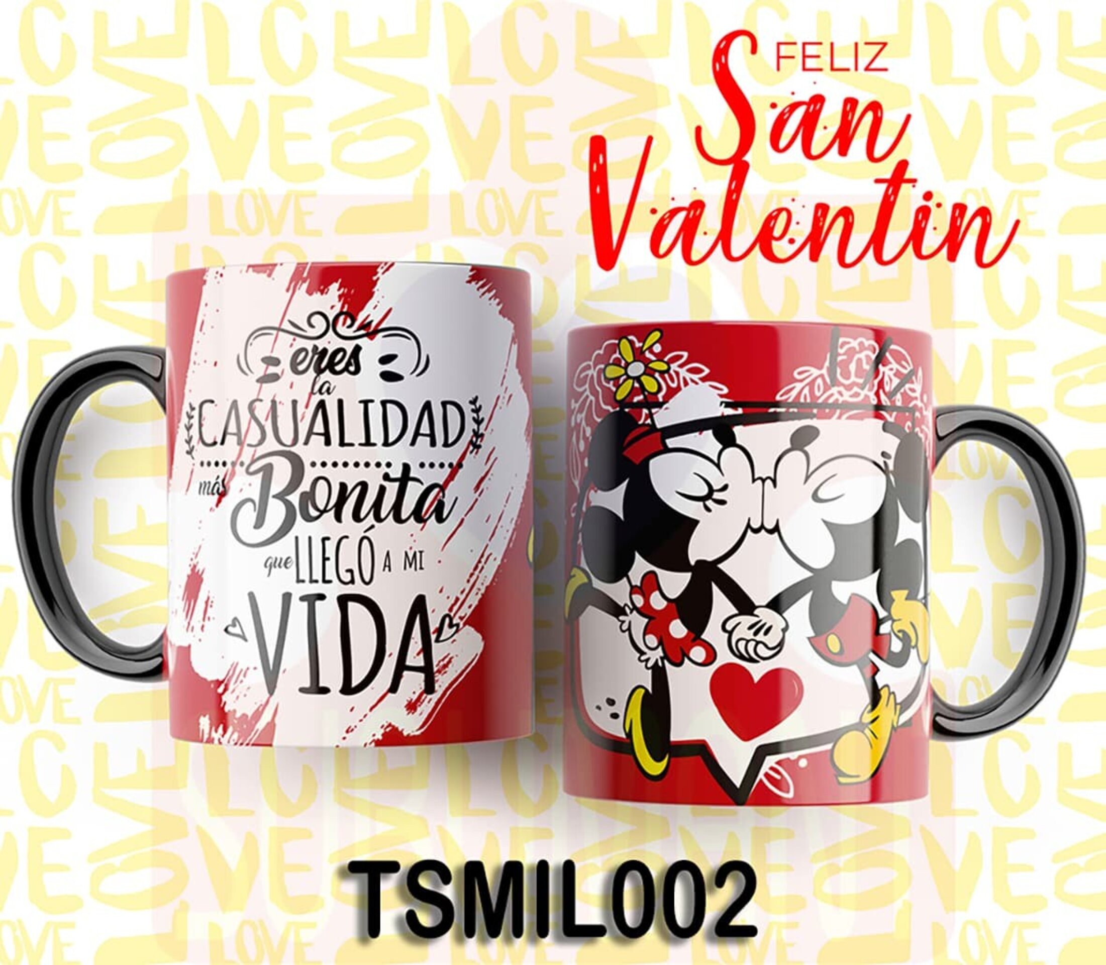 Tazas MICKEY LOVE - 2