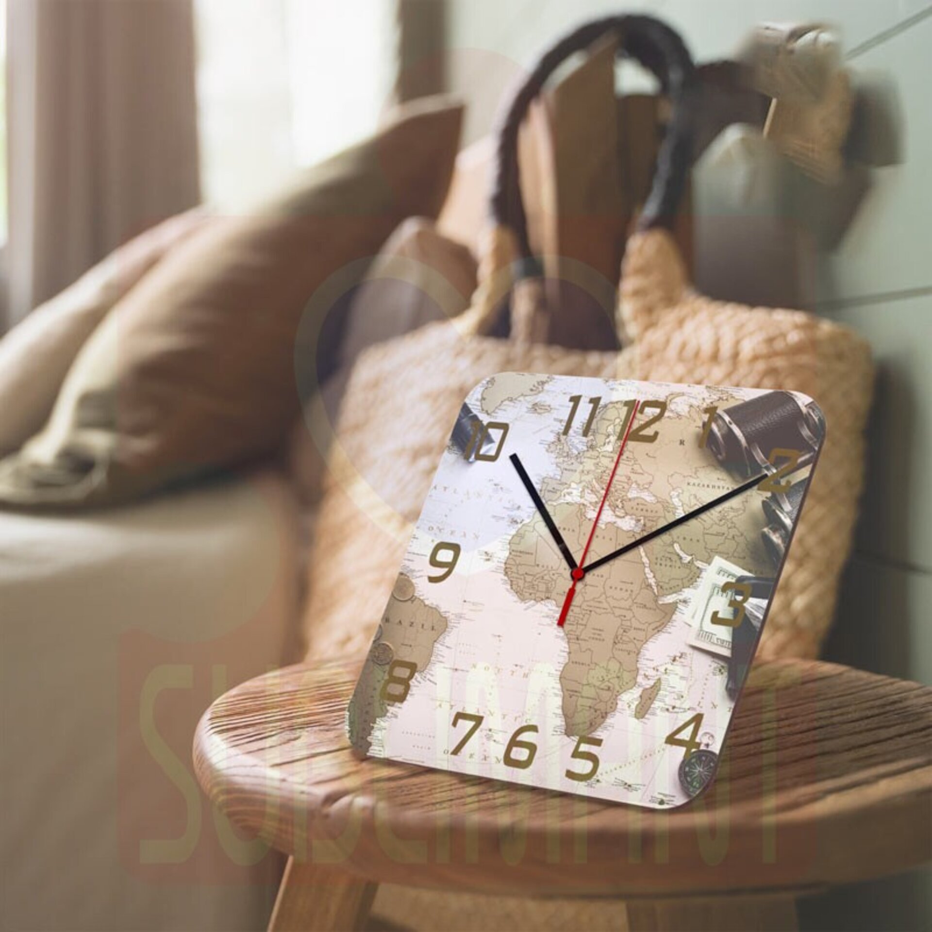 Reloj de madera personalizado - 2