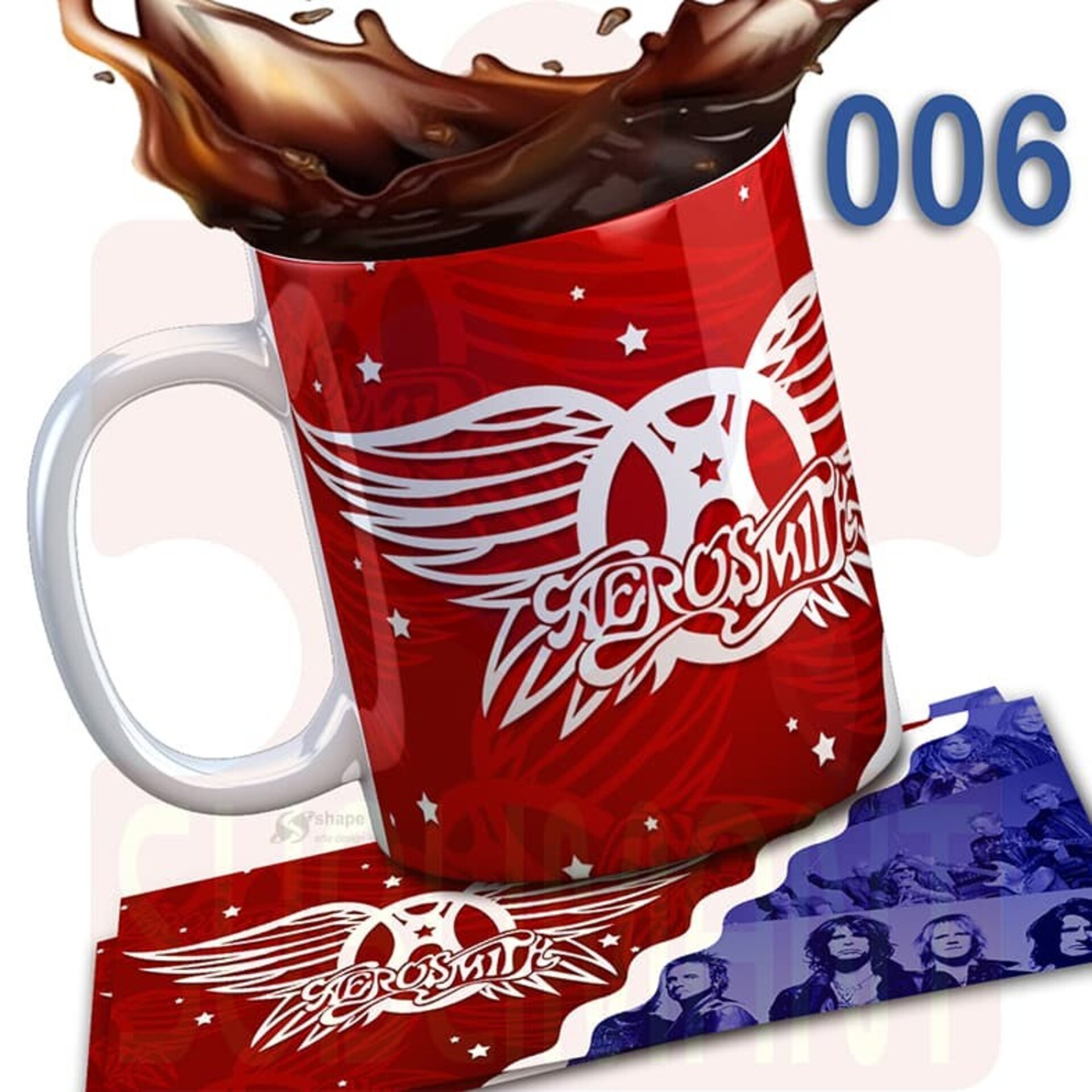 Tazas BANDAS DE ROCK - 6