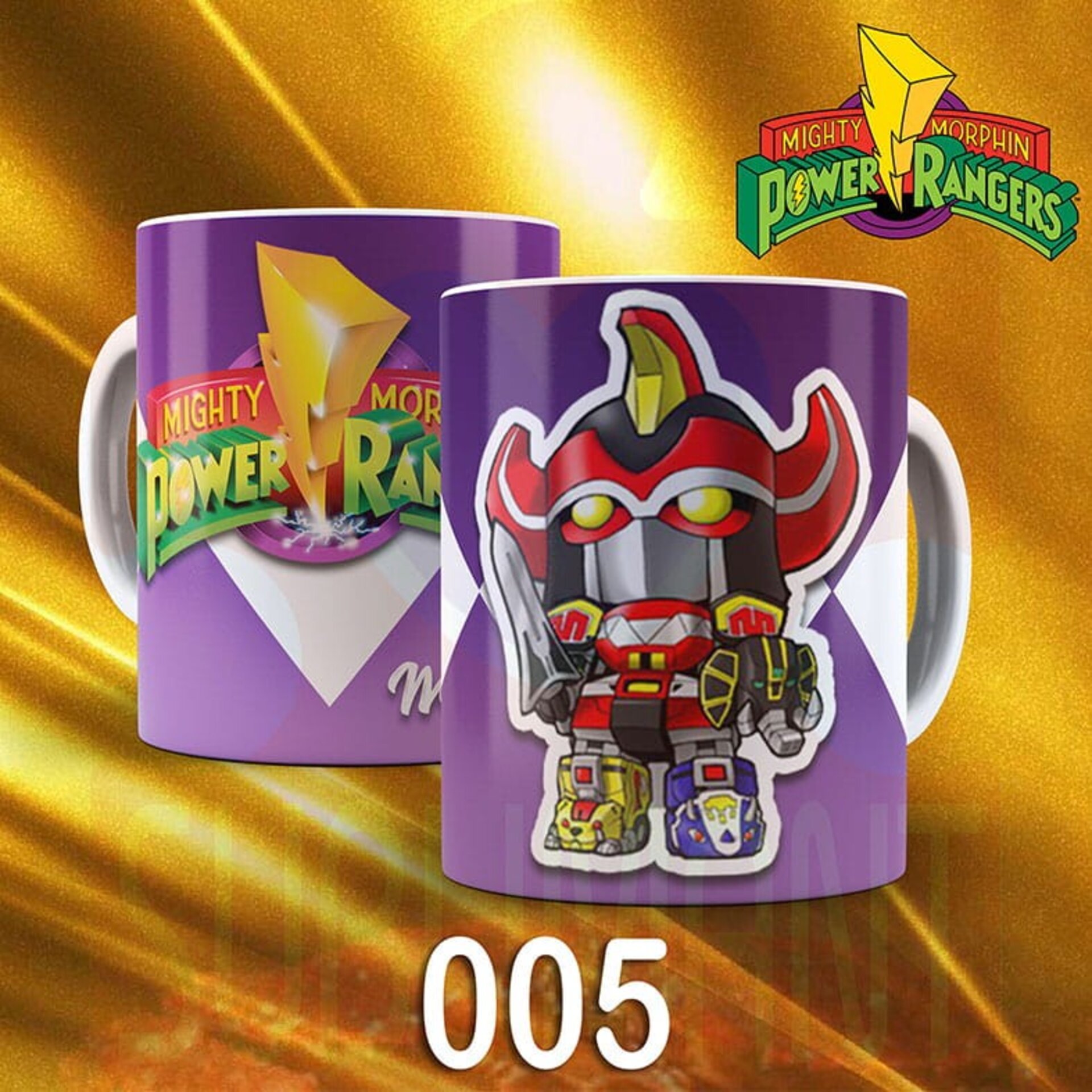 Tazas POWER RANGERS - 5