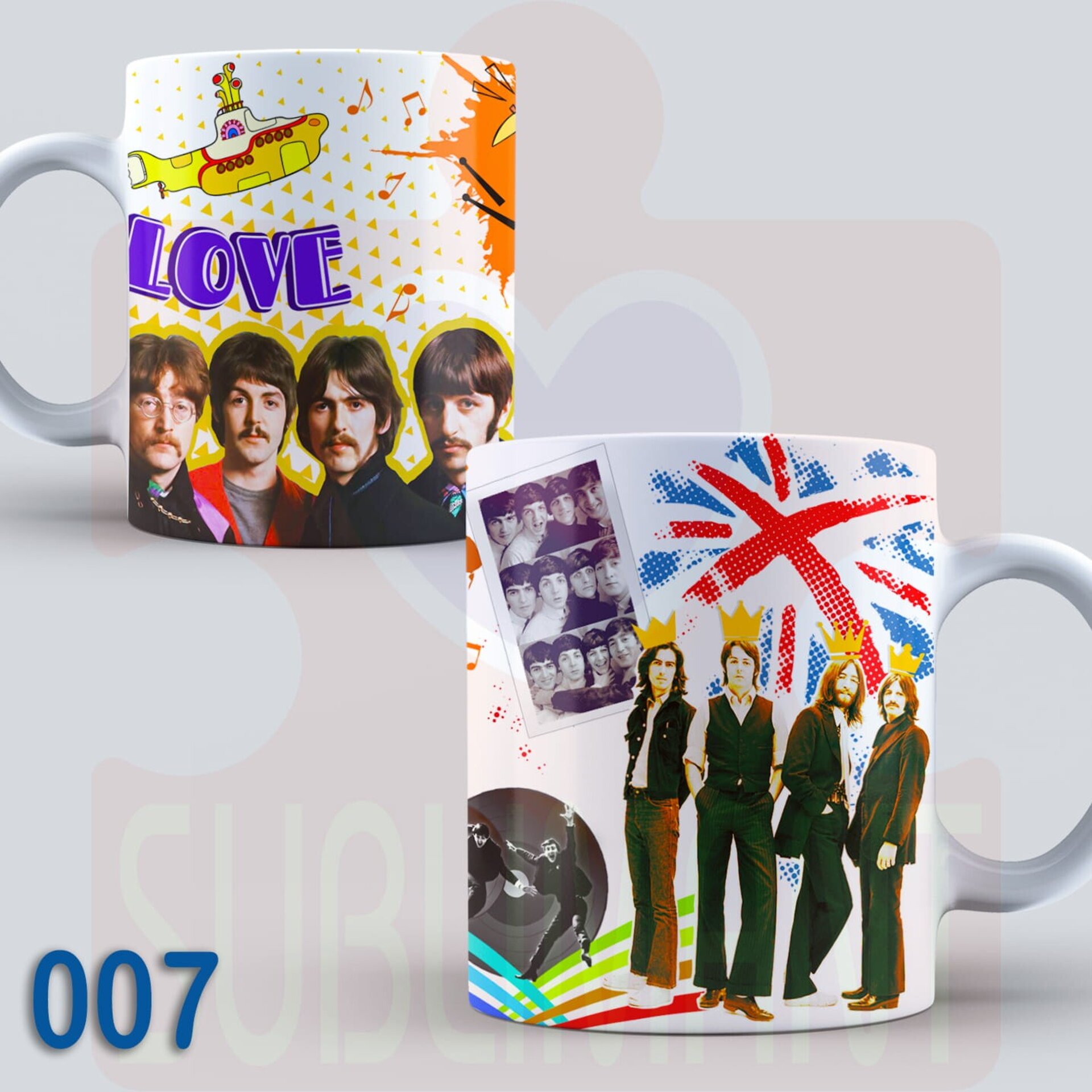 Tazas THE BEATLES - 7