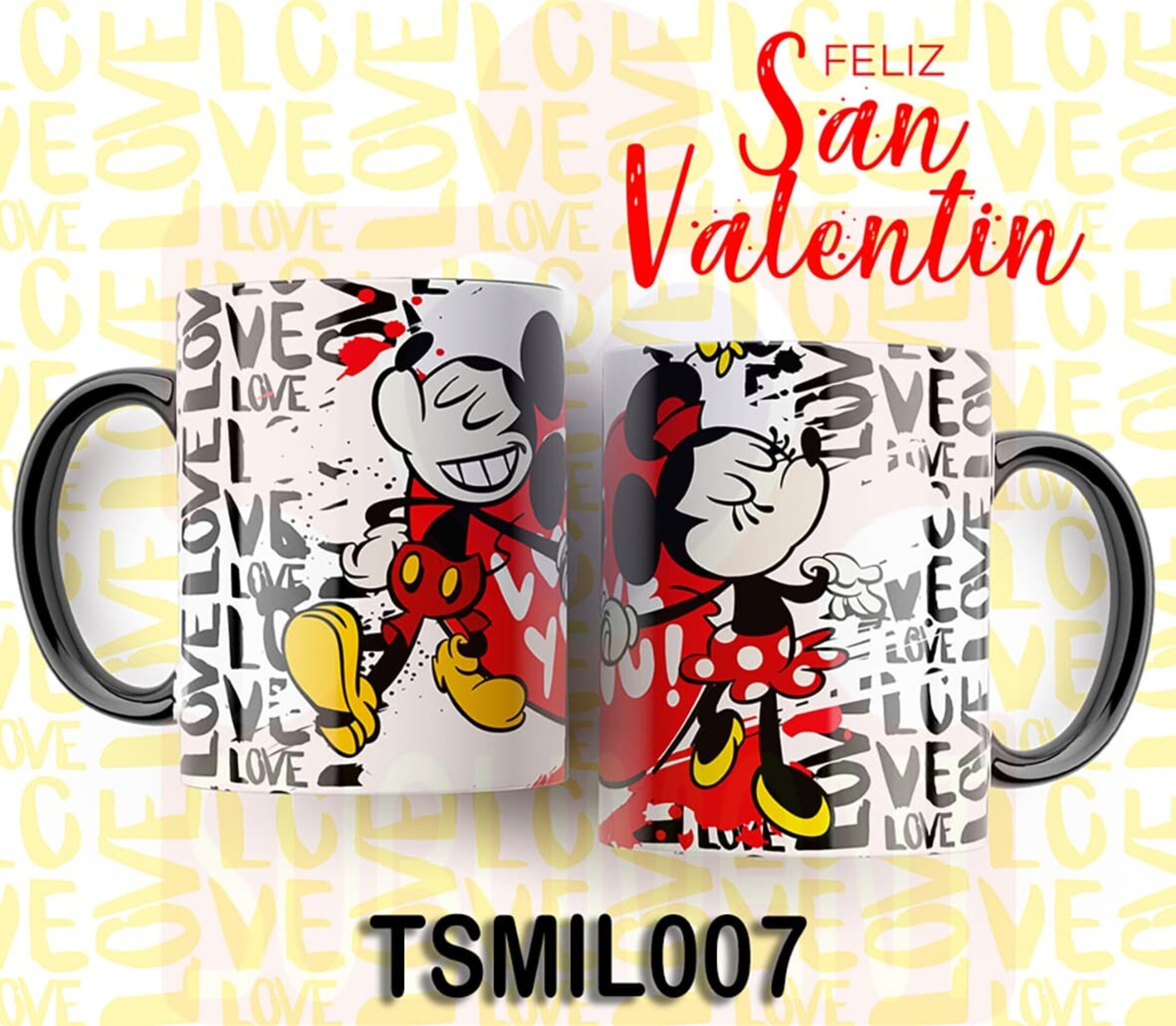 Tazas MICKEY LOVE - 7