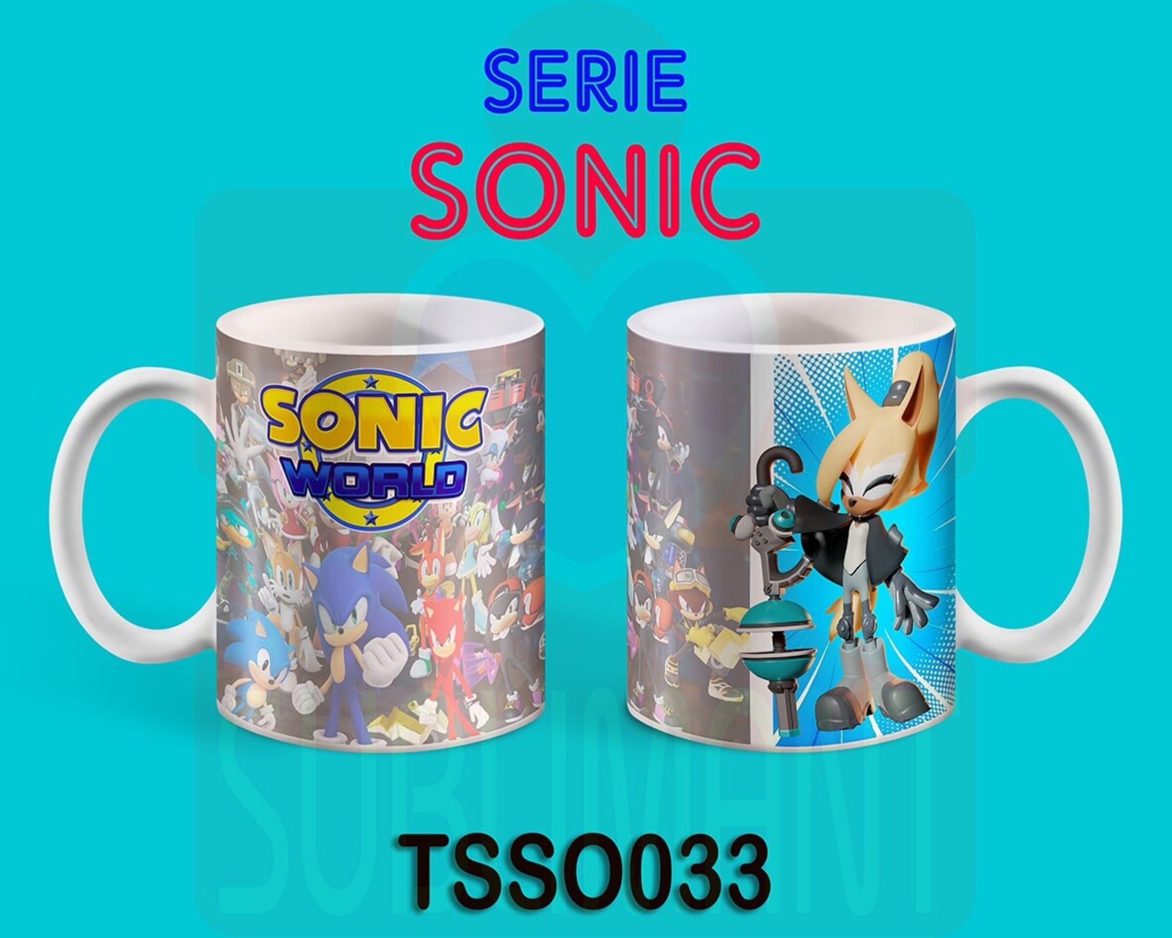 Tazas SONIC GAMES - 33