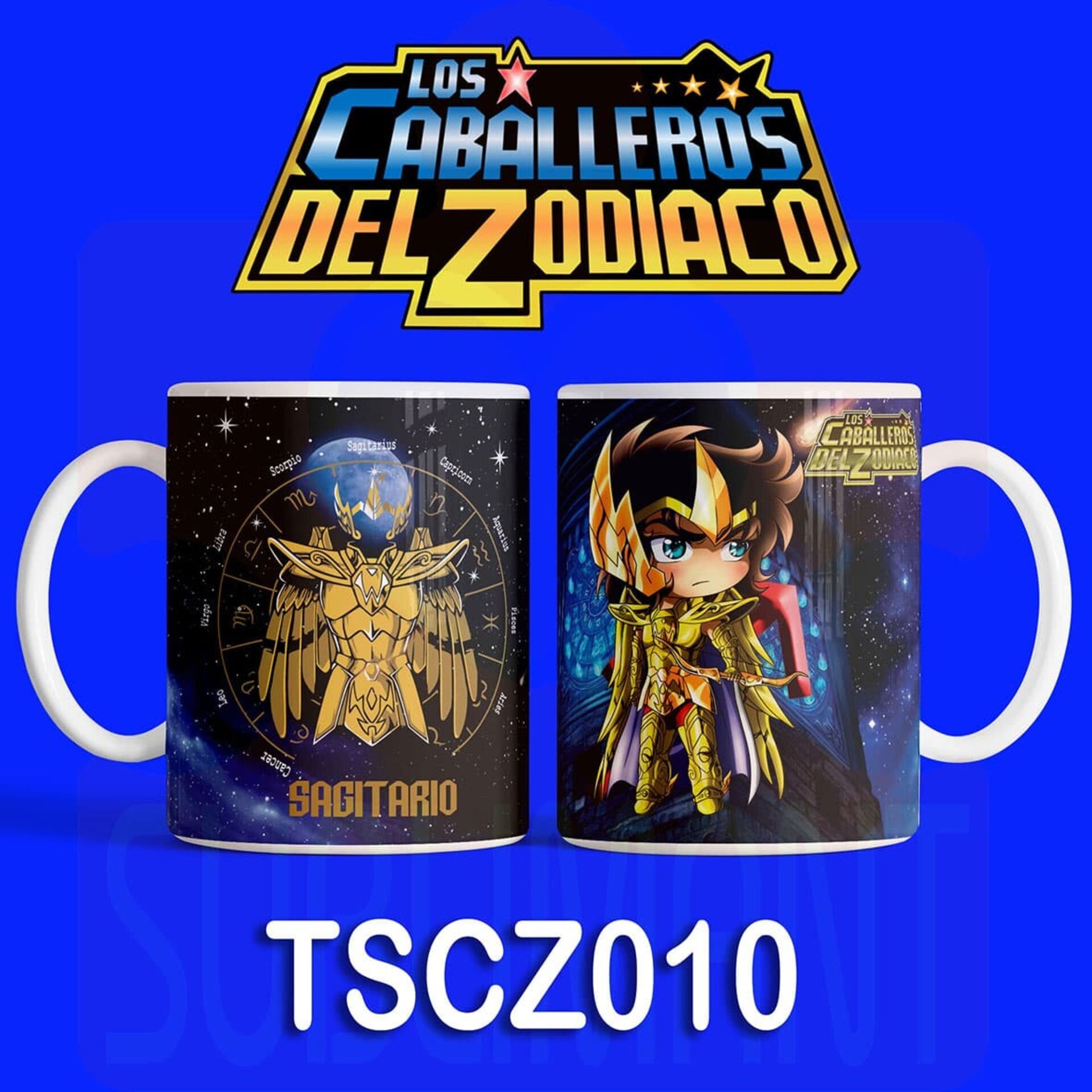 Tazas CABALLEROS DEL ZODIACO - 10