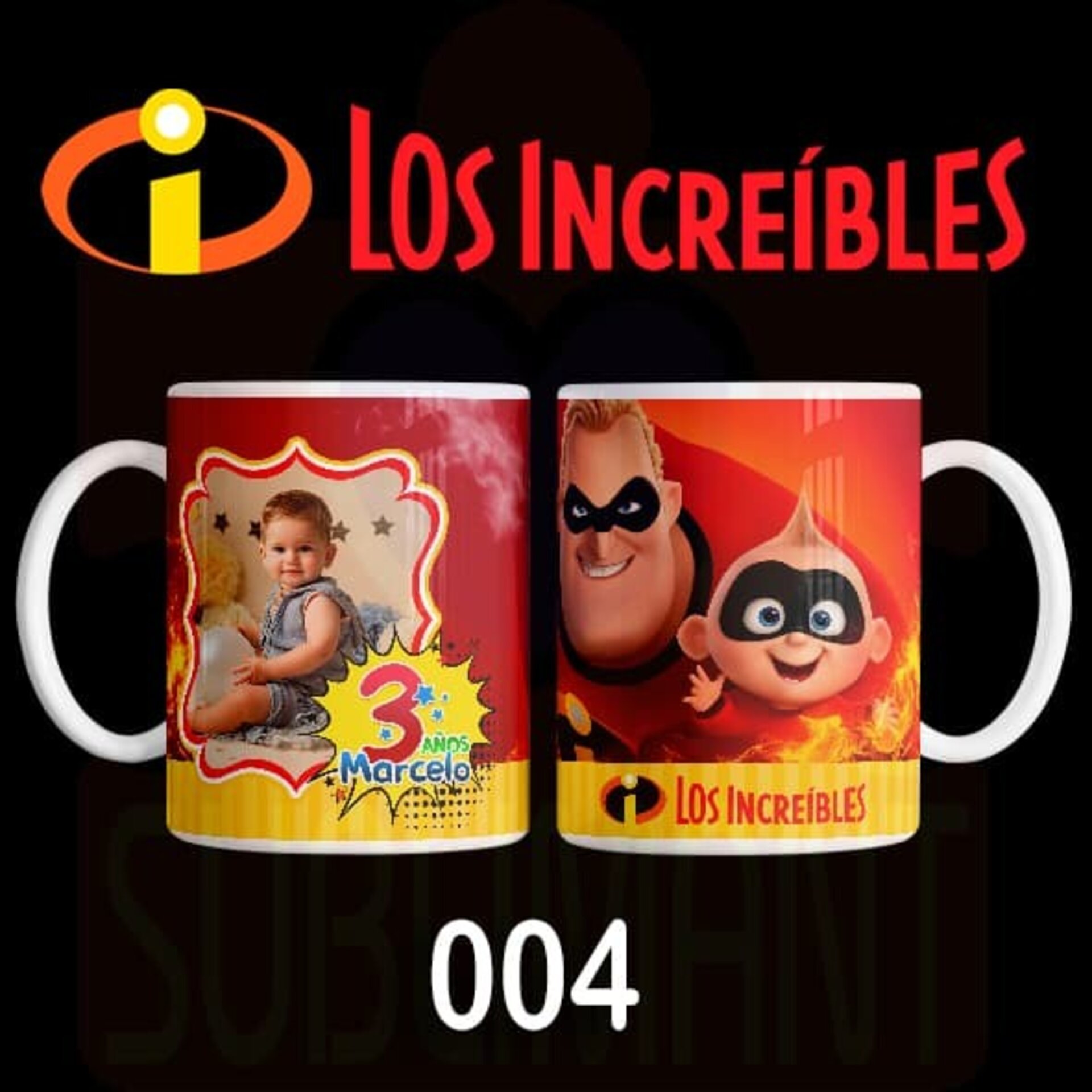 Tazas LOS INCREÍBLES - 4