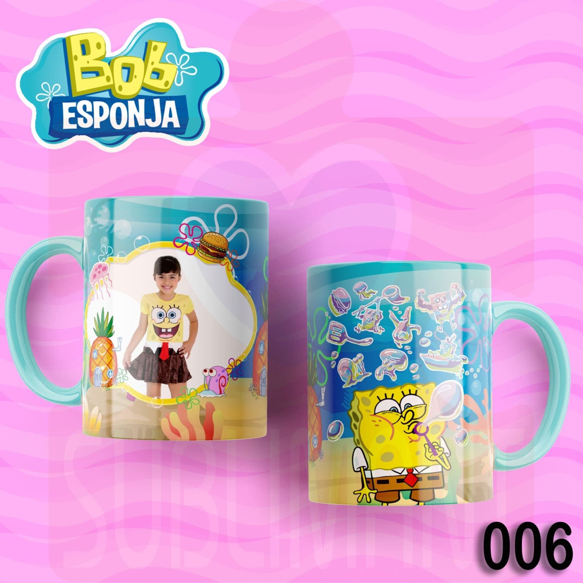 Tazas BOB ESPONJA - 6