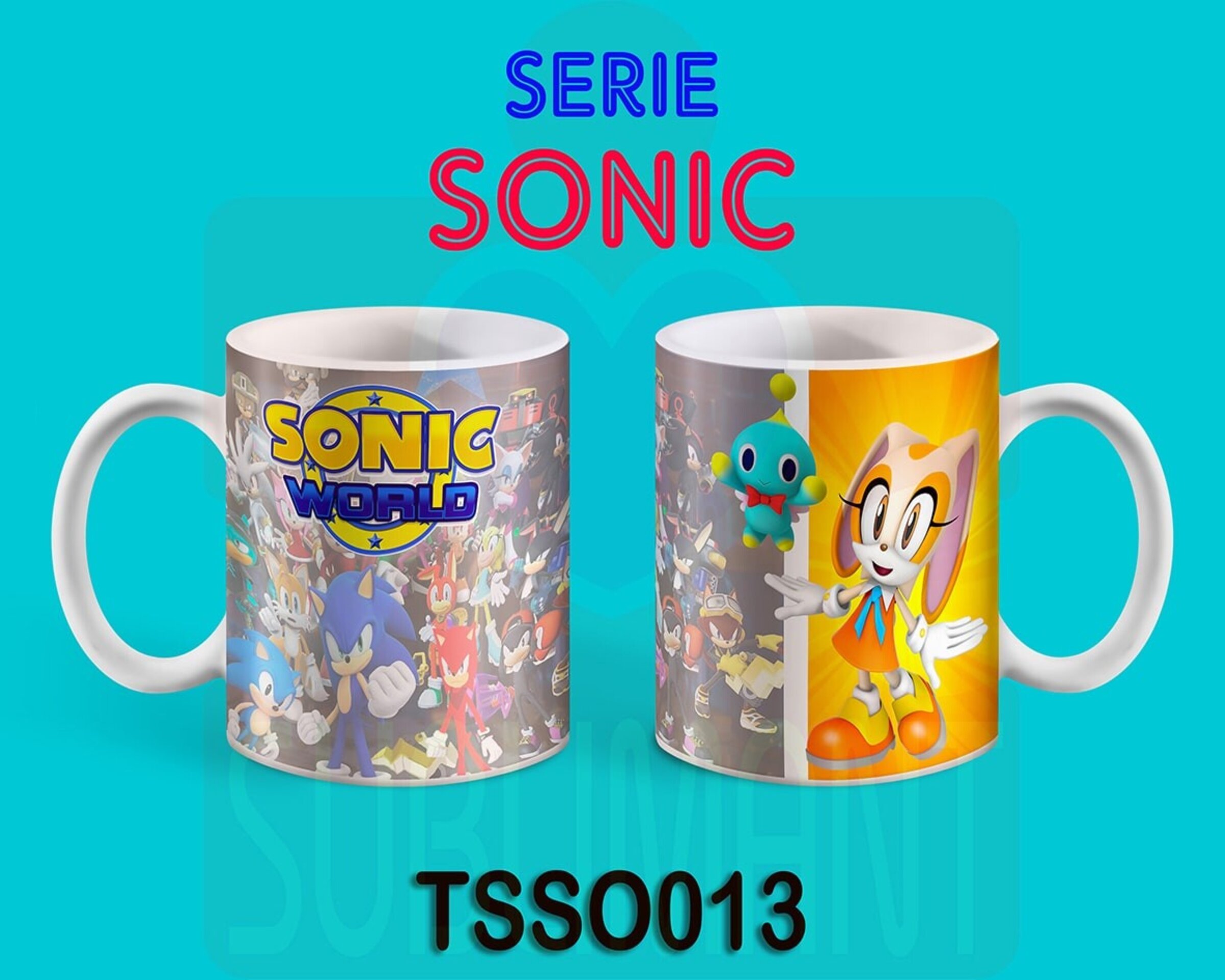 Tazas SONIC GAMES - 13