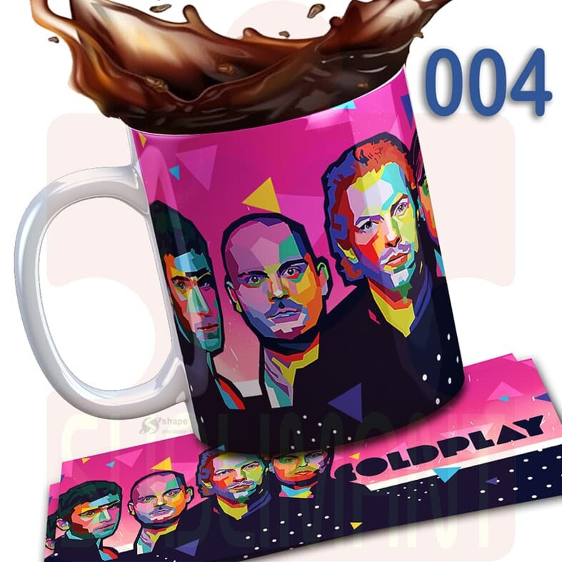 Tazas BANDAS DE ROCK - 4