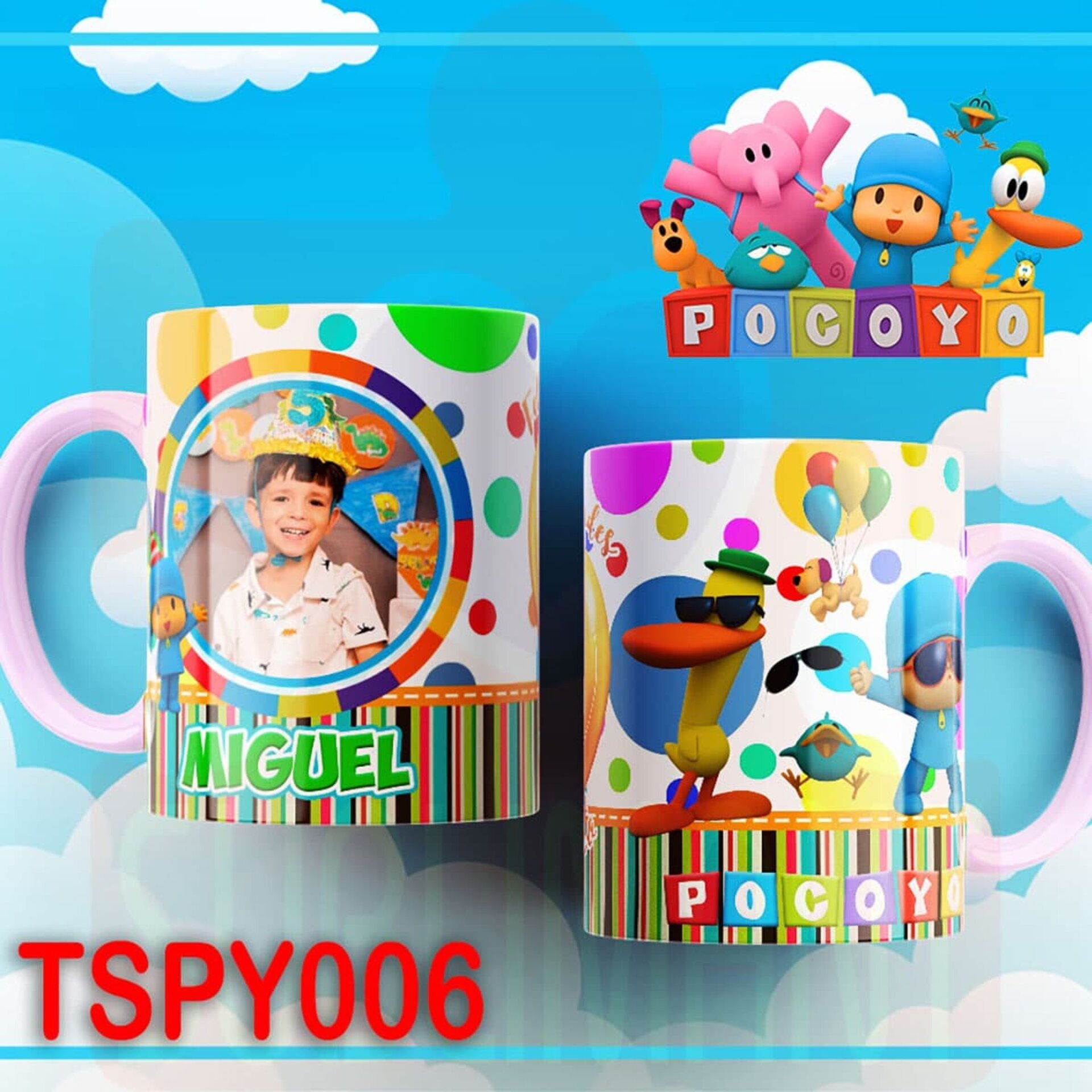 Tazas POCOYO - 6