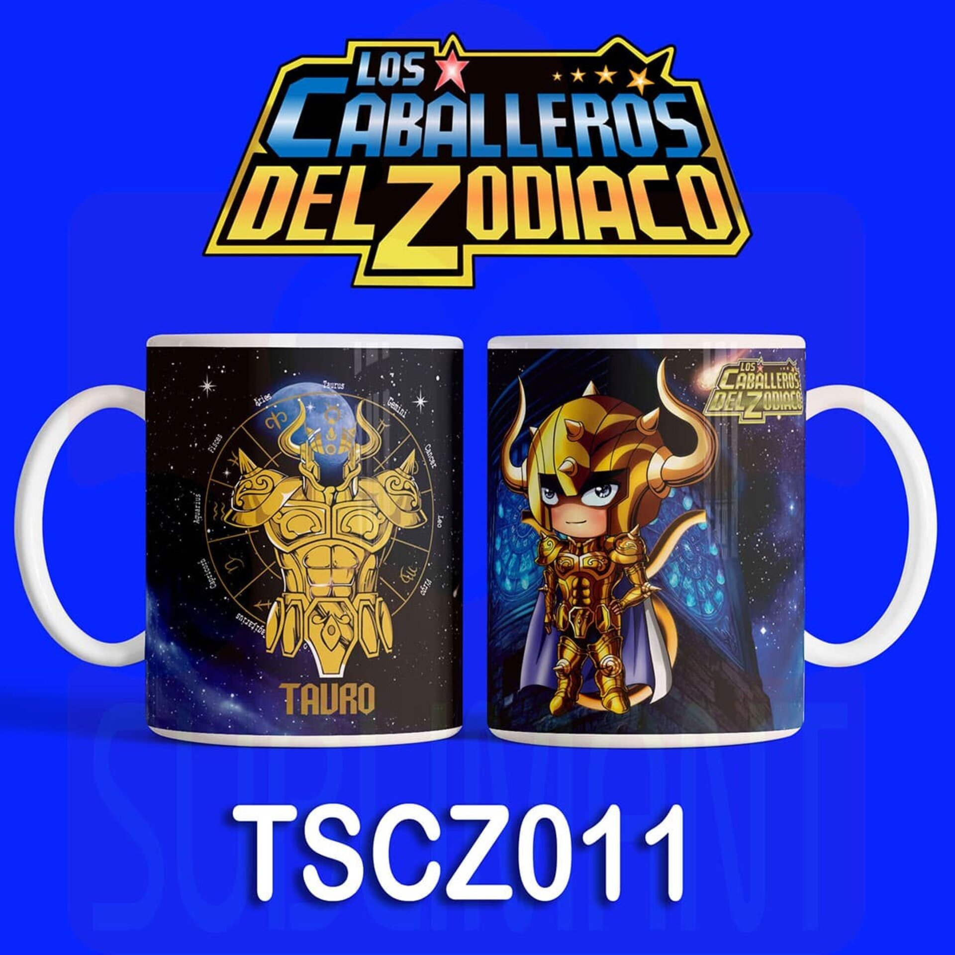 Tazas CABALLEROS DEL ZODIACO - 11