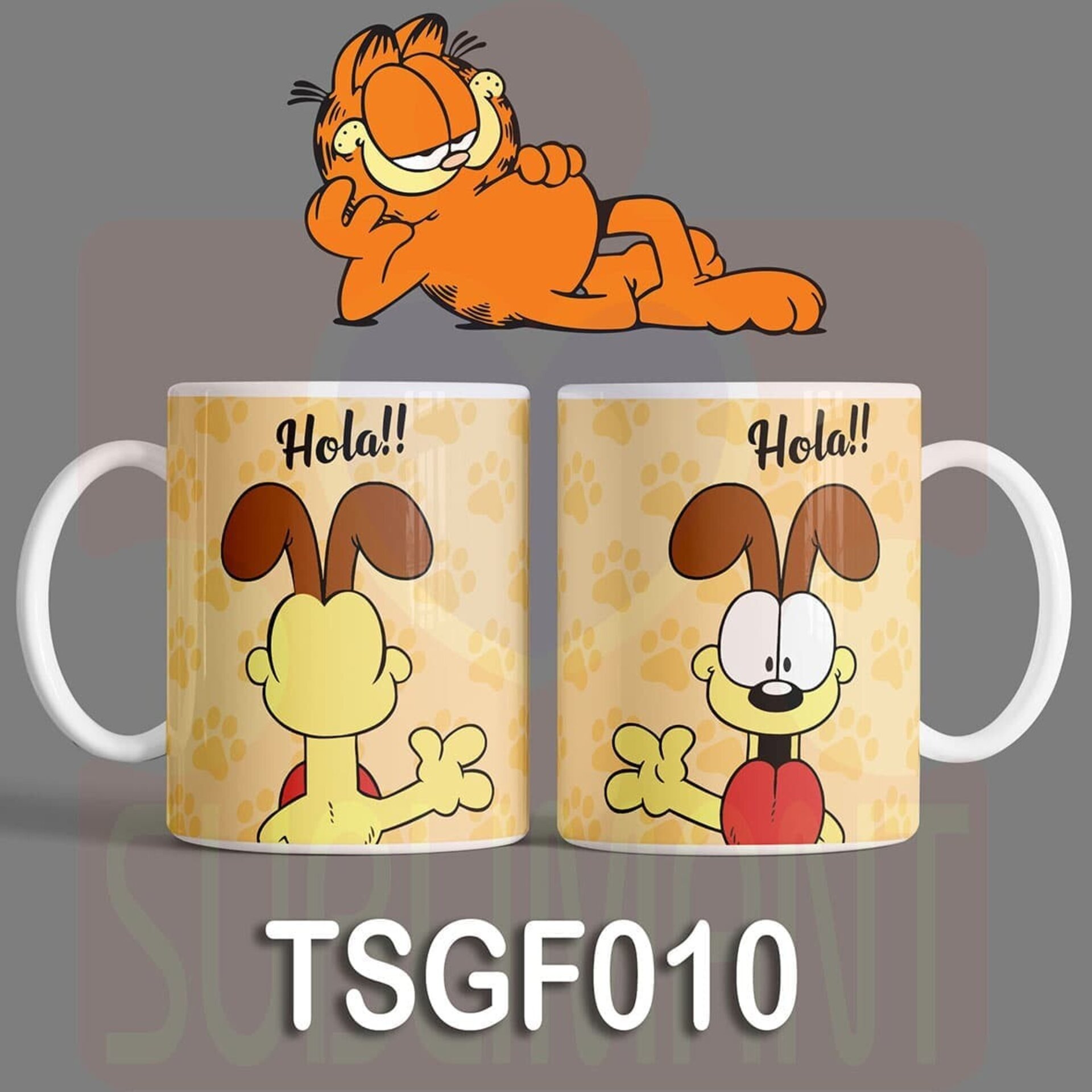 Tazas GARFIELD - 10