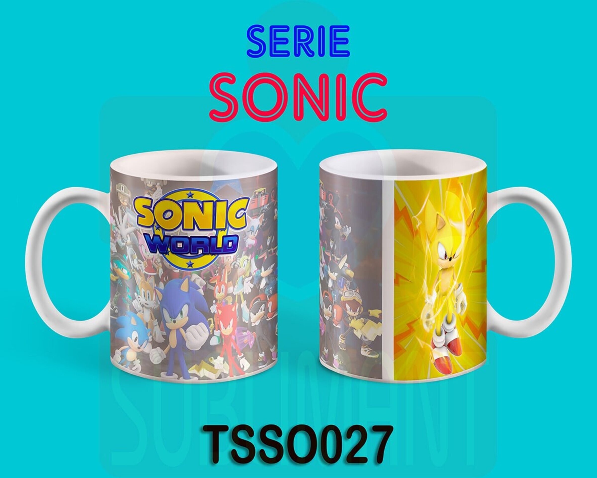 Tazas SONIC GAMES - 27