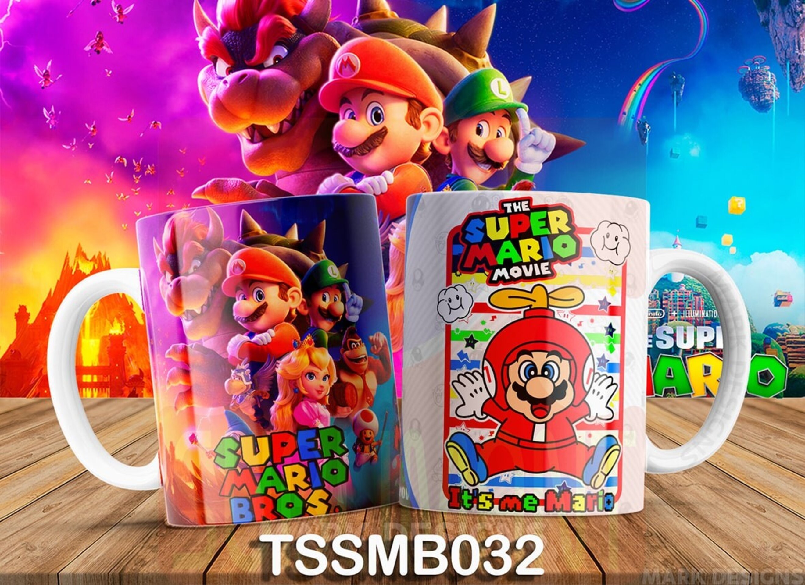 Tazas MARIO BROS - 32