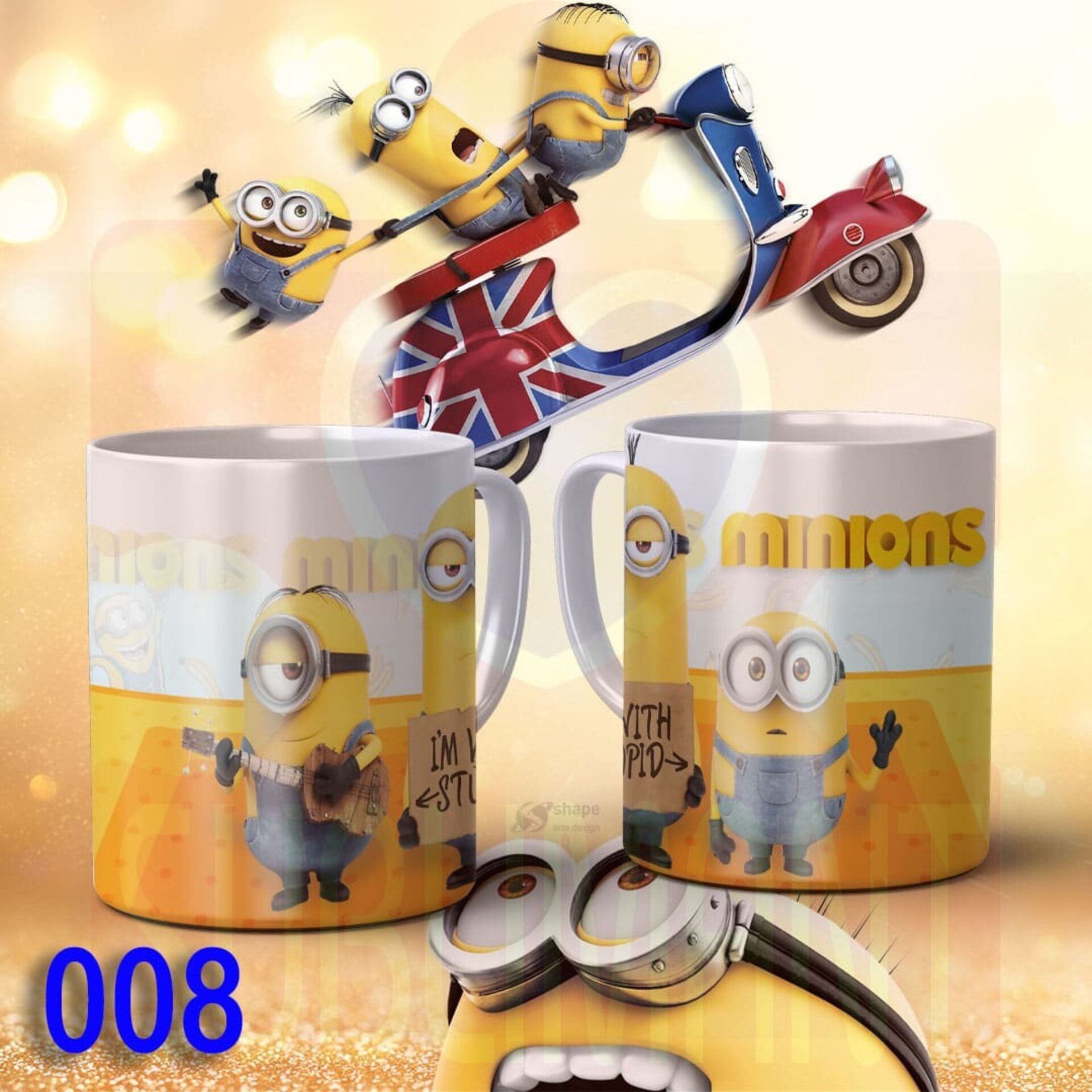 Tazas LOS MINIONS - 8