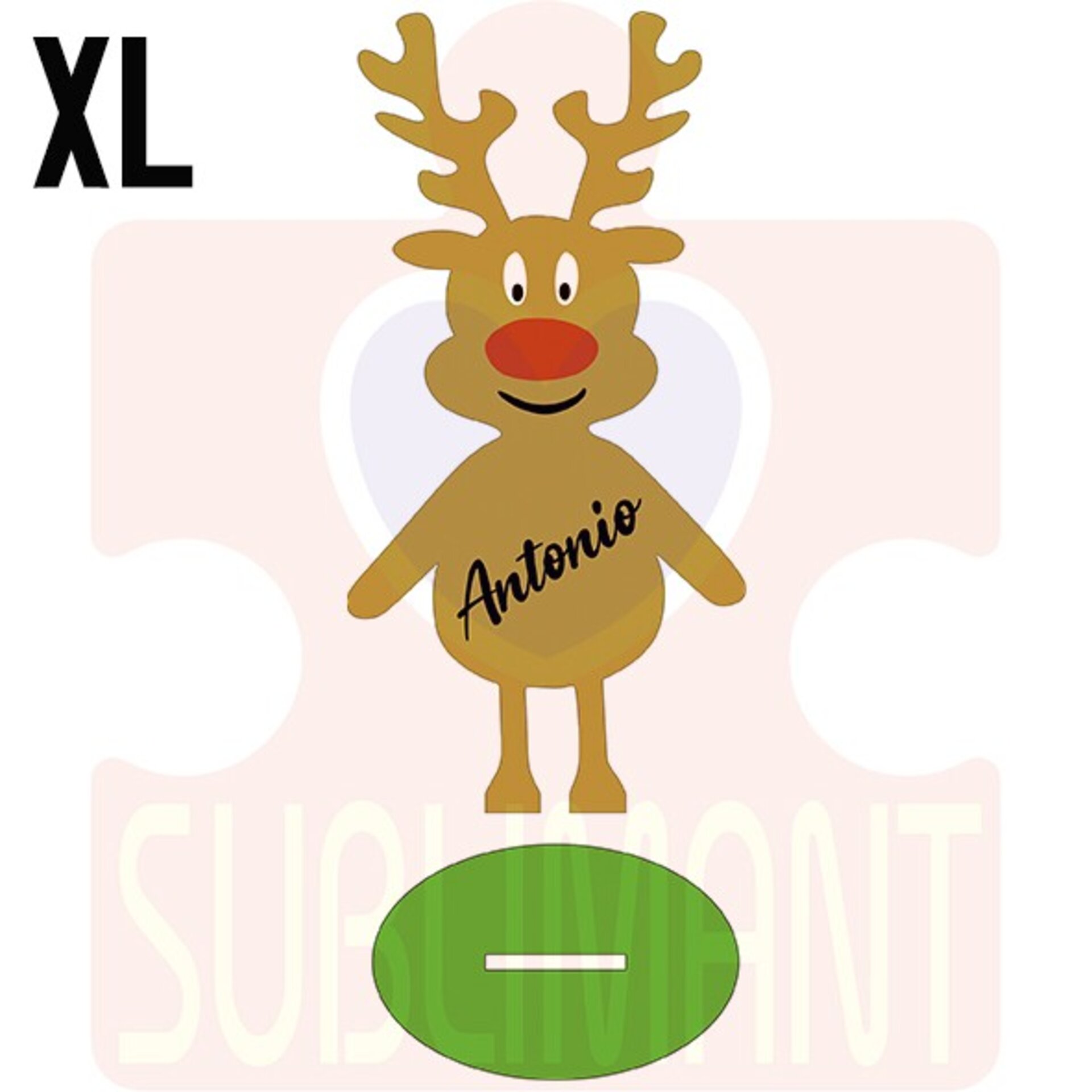 Renos Navideños personalizados - 2