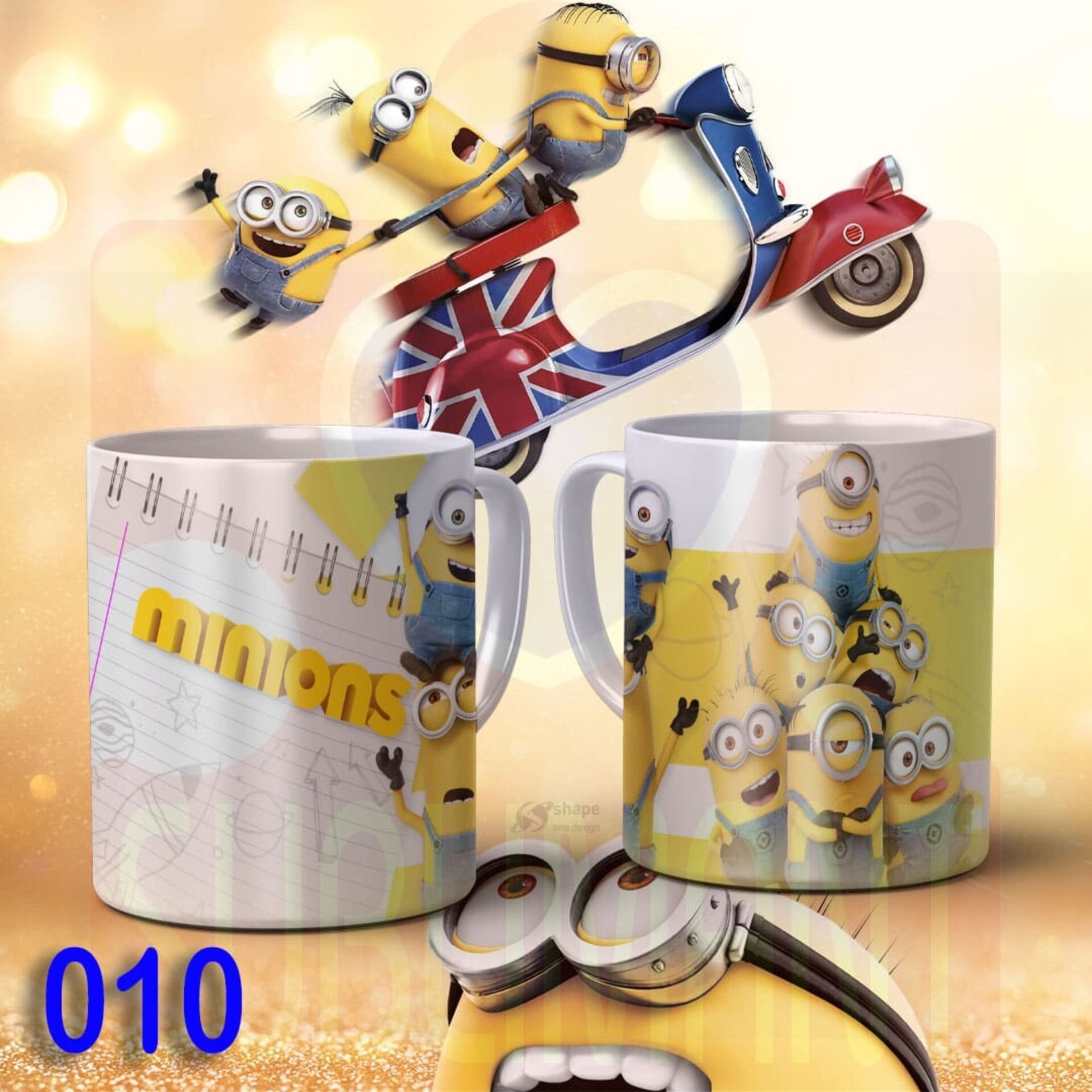 Tazas LOS MINIONS - 10