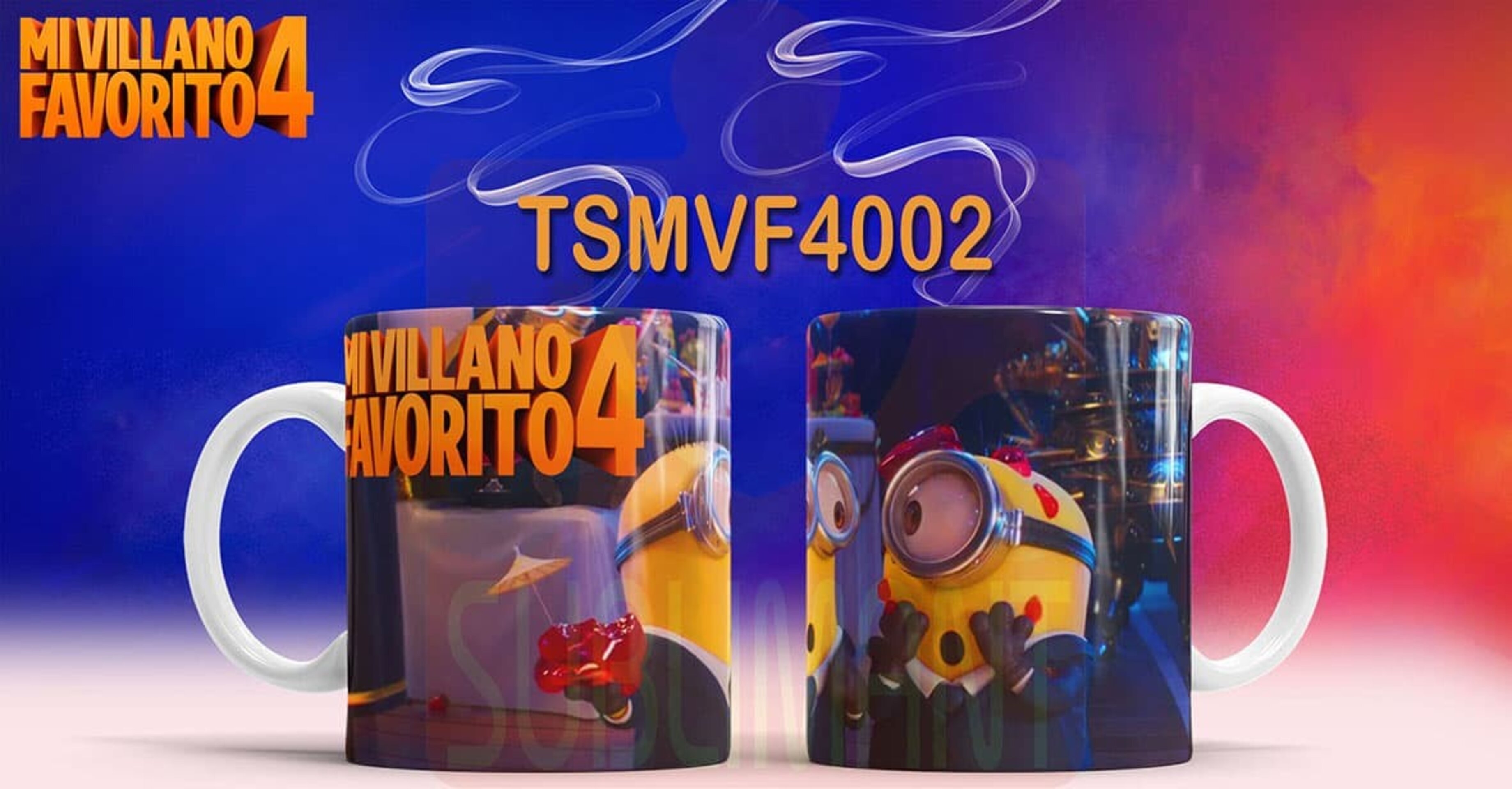 Tazas MI VILLANO FAVORITO 4 - 2