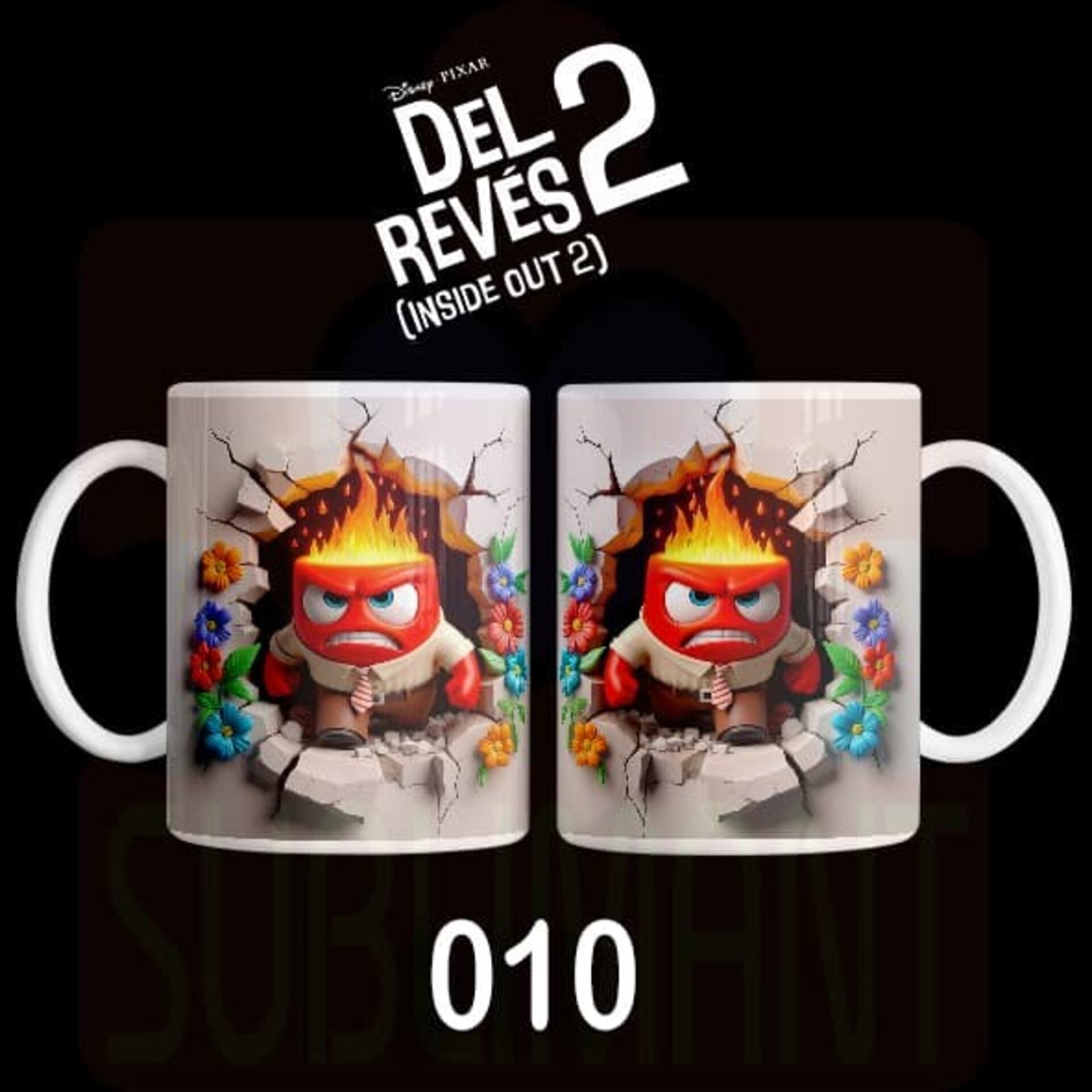 Tazas DEL REVÉS 2 - Inside Out - 10