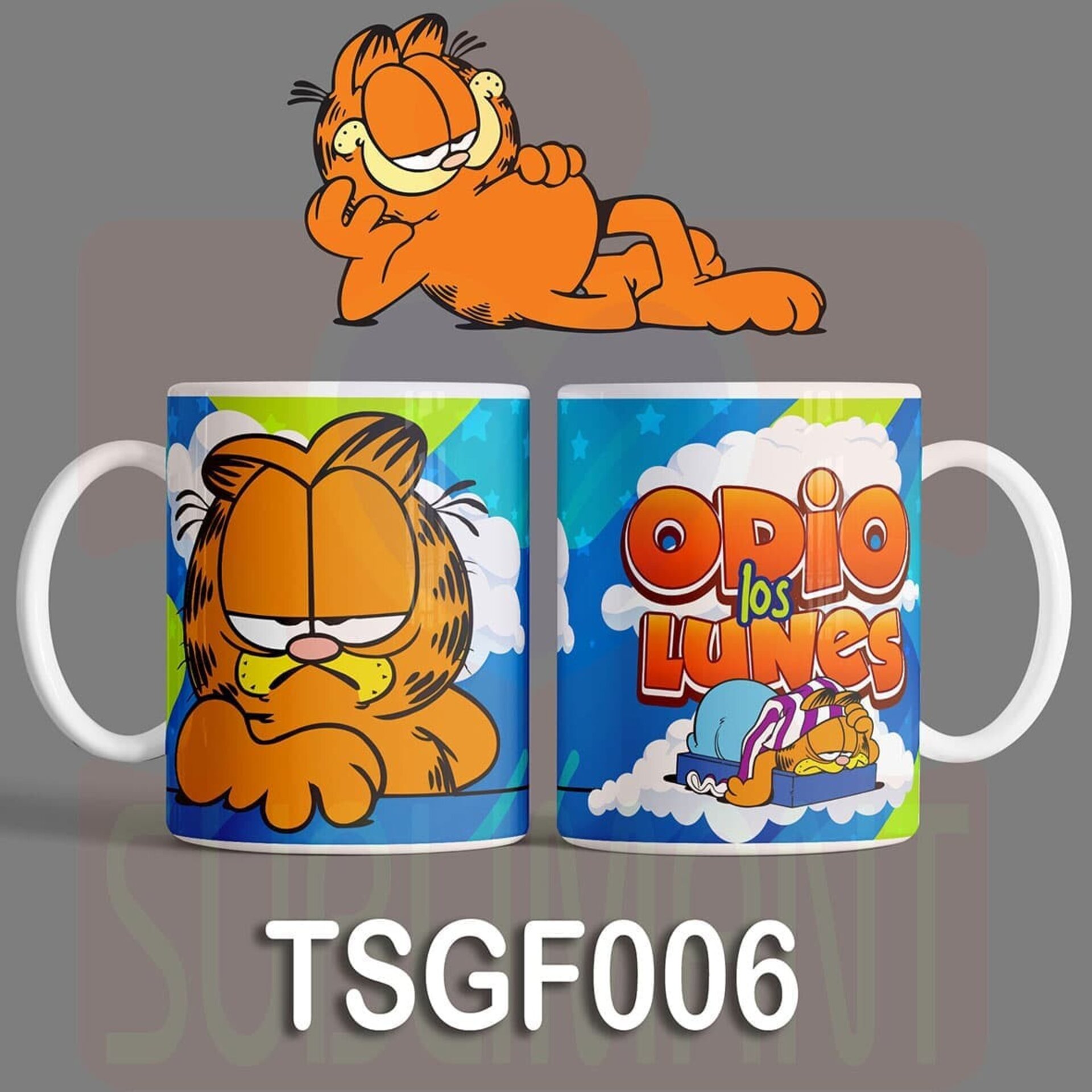 Tazas GARFIELD - 6