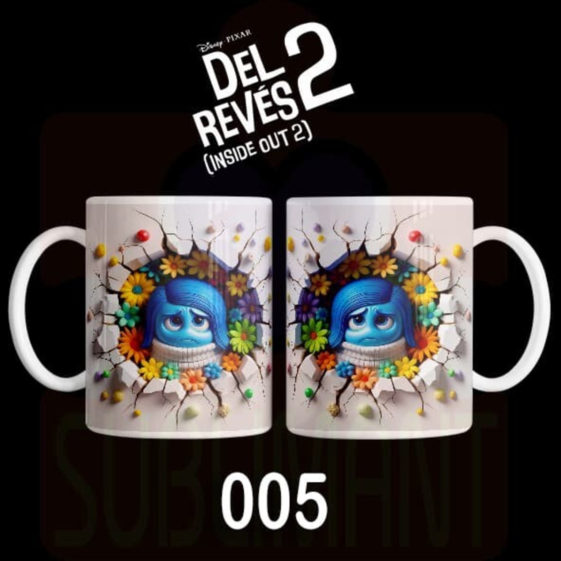 Tazas DEL REVÉS 2 - Inside Out - 5