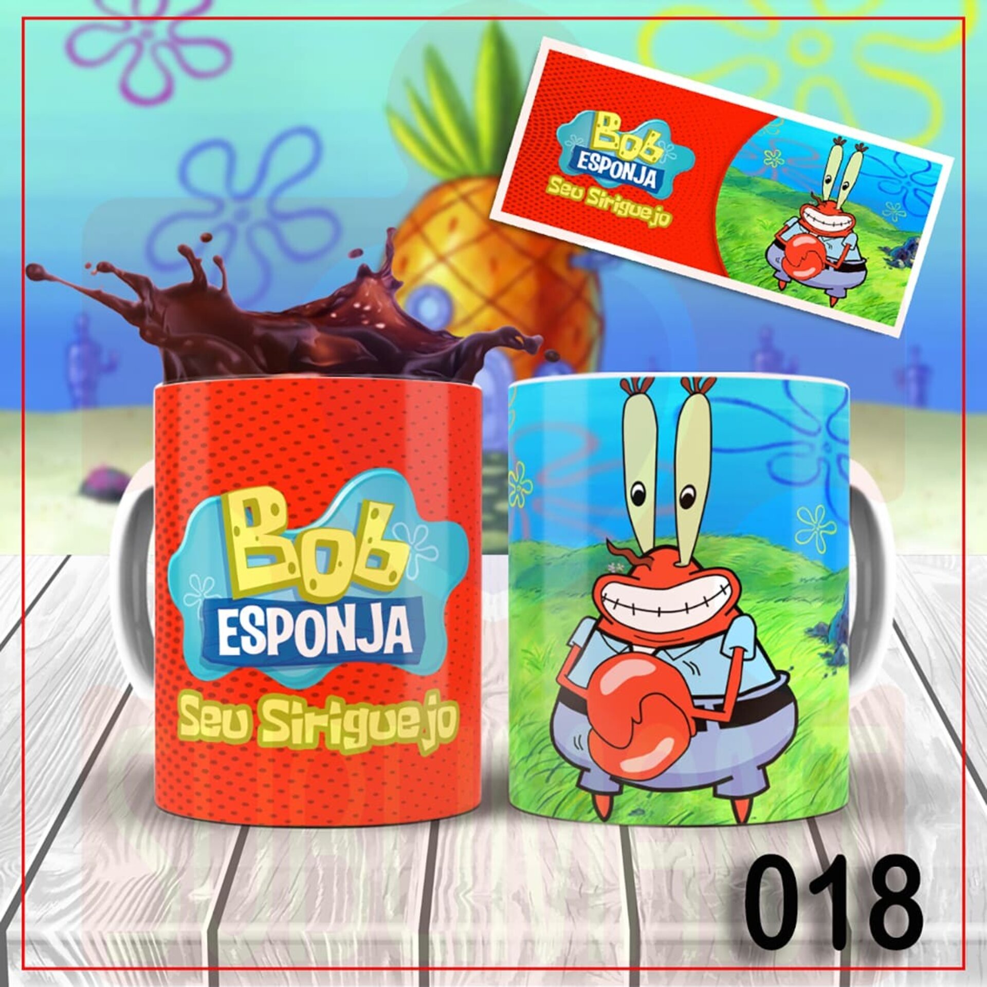 Tazas BOB ESPONJA - 18