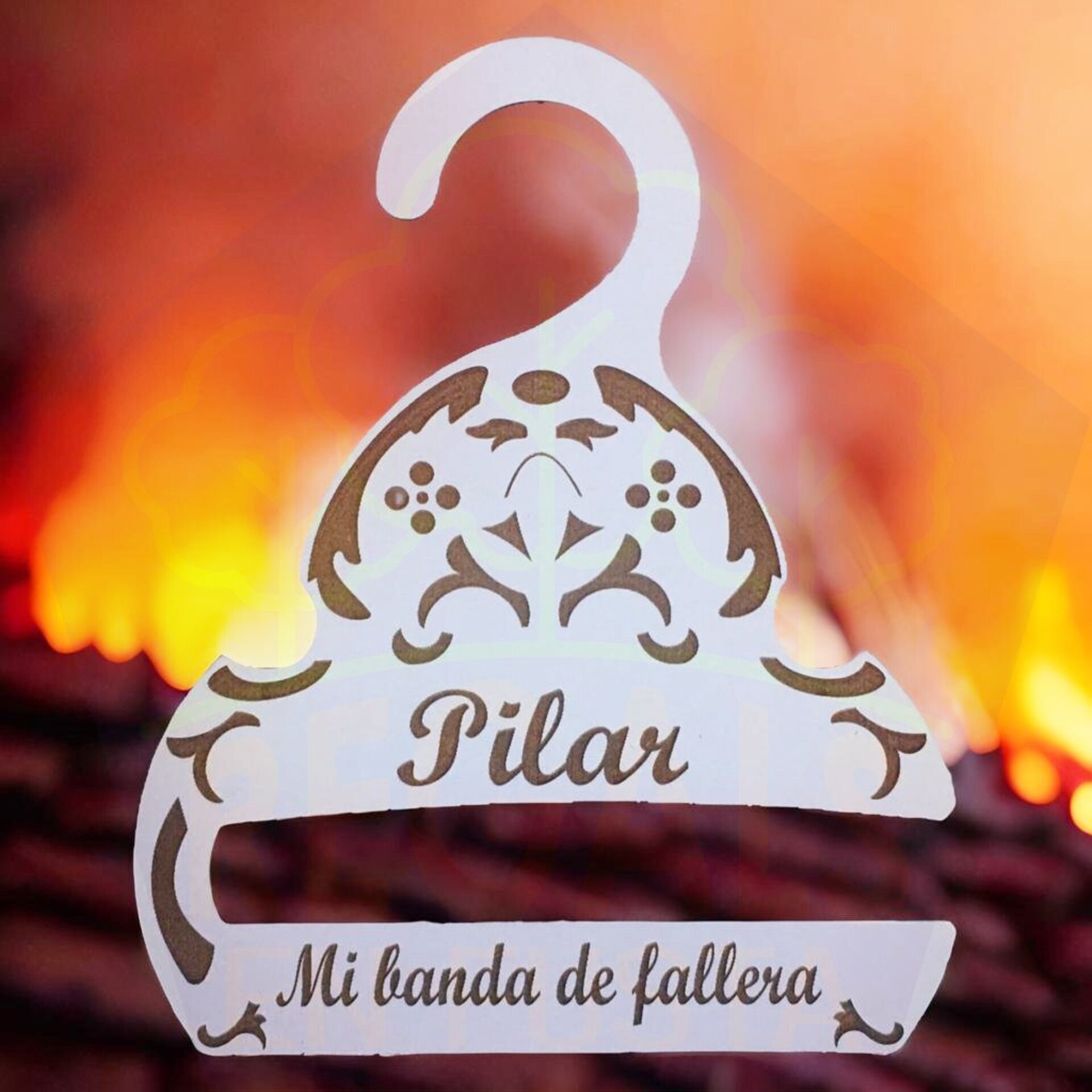 Percha para Banda de Fallera personalizada - 4