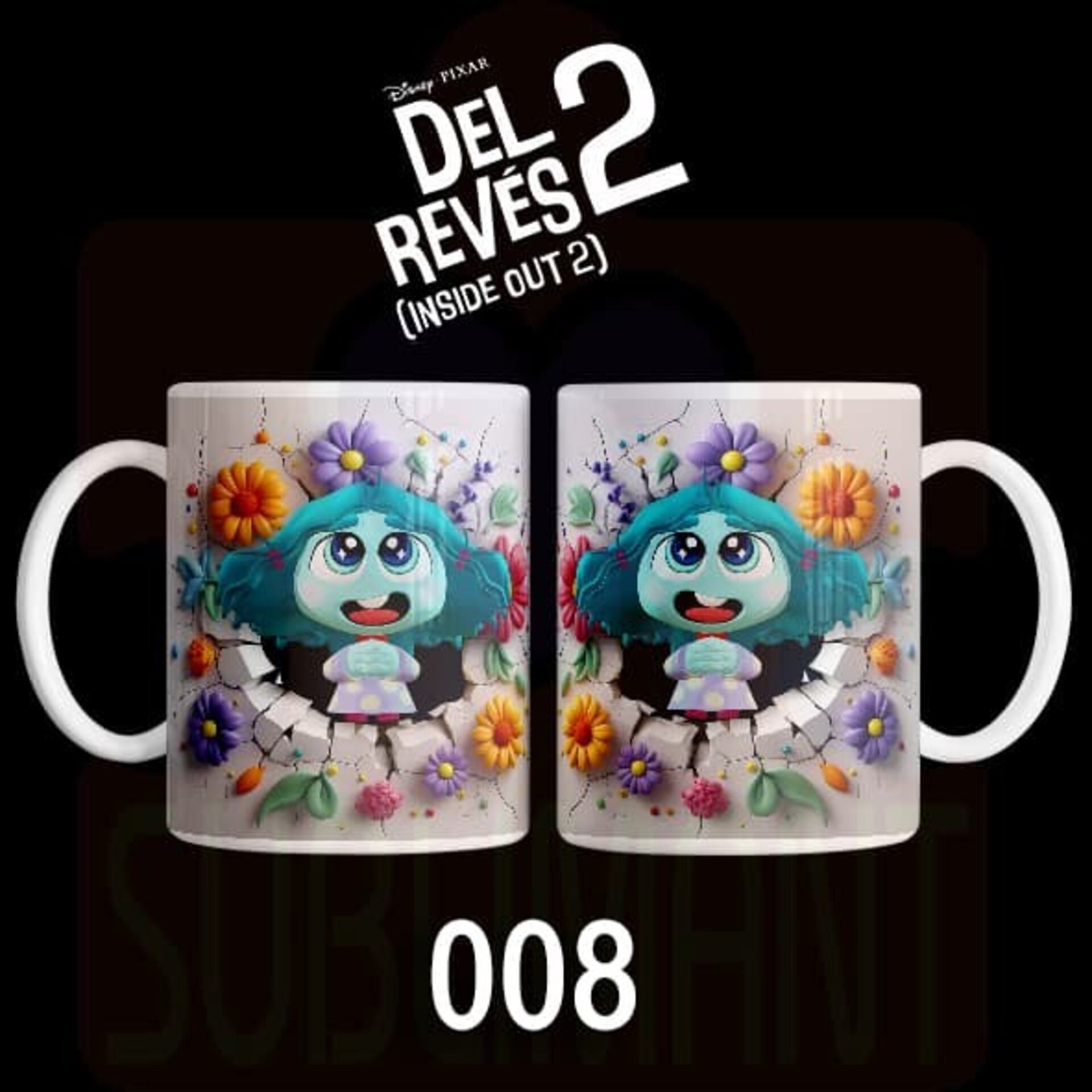 Tazas DEL REVÉS 2 - Inside Out - 8