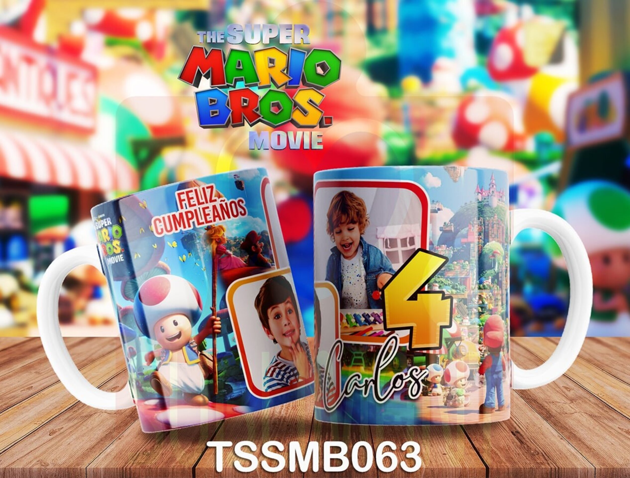 Tazas MARIO BROS - 63