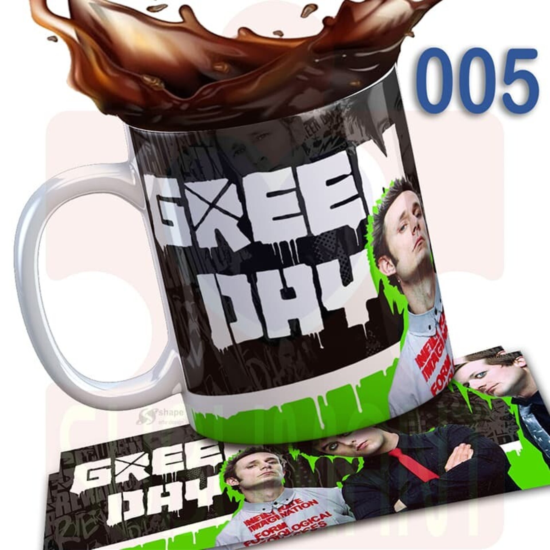 Tazas BANDAS DE ROCK - 5